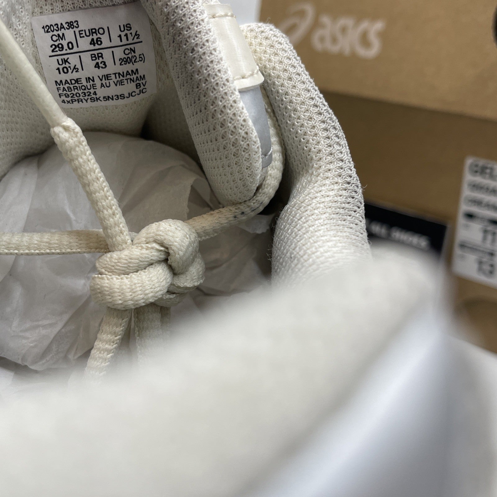Size 11.5 - Asics Gel NYC Cream Mocha (1203A383-103)