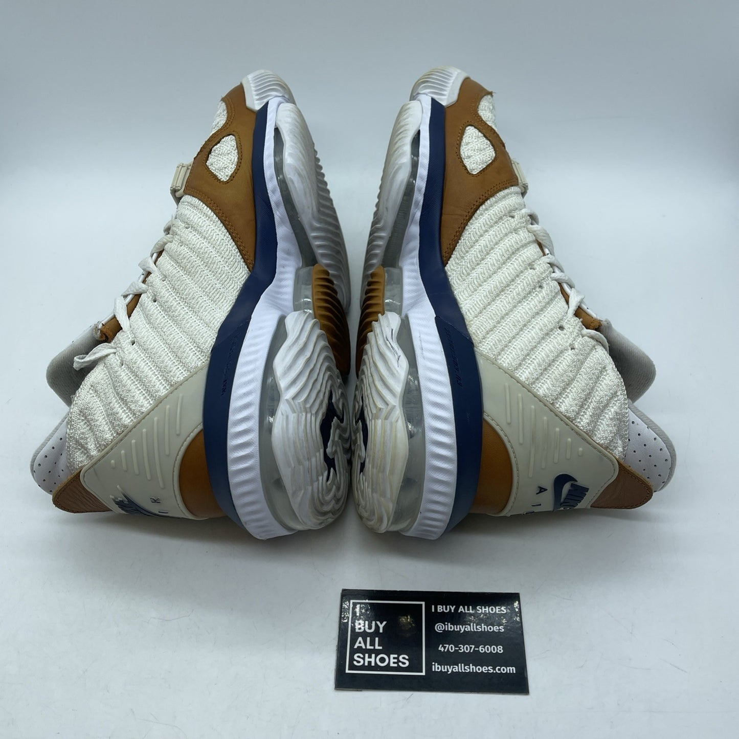 Size 11 - Nike LeBron 16 Air Trainer Medicine Ball Suede Leather (CD7089-100)