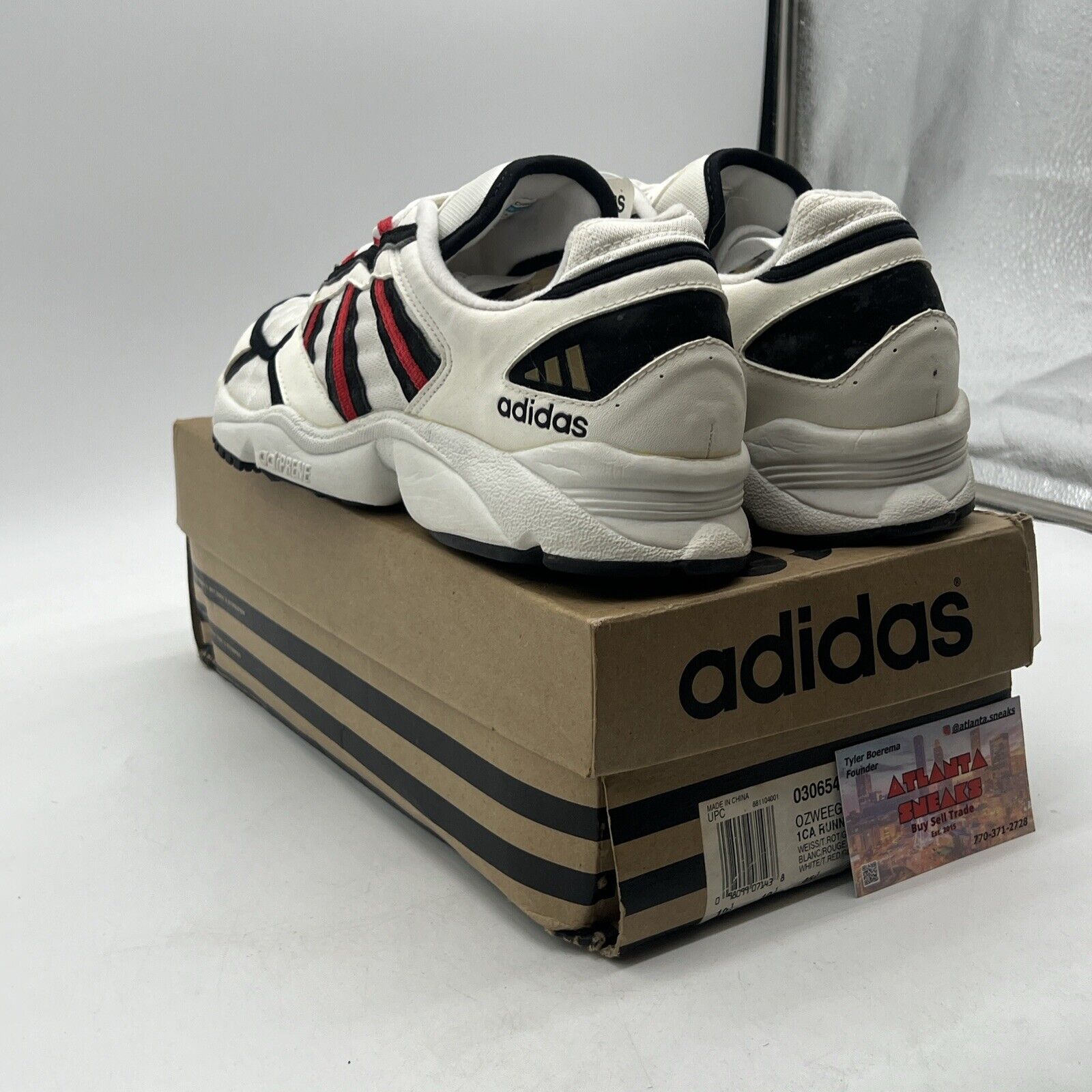 Size 11 - Vintage Adidas Ozweego Blue Millenium R 2005 (030654)