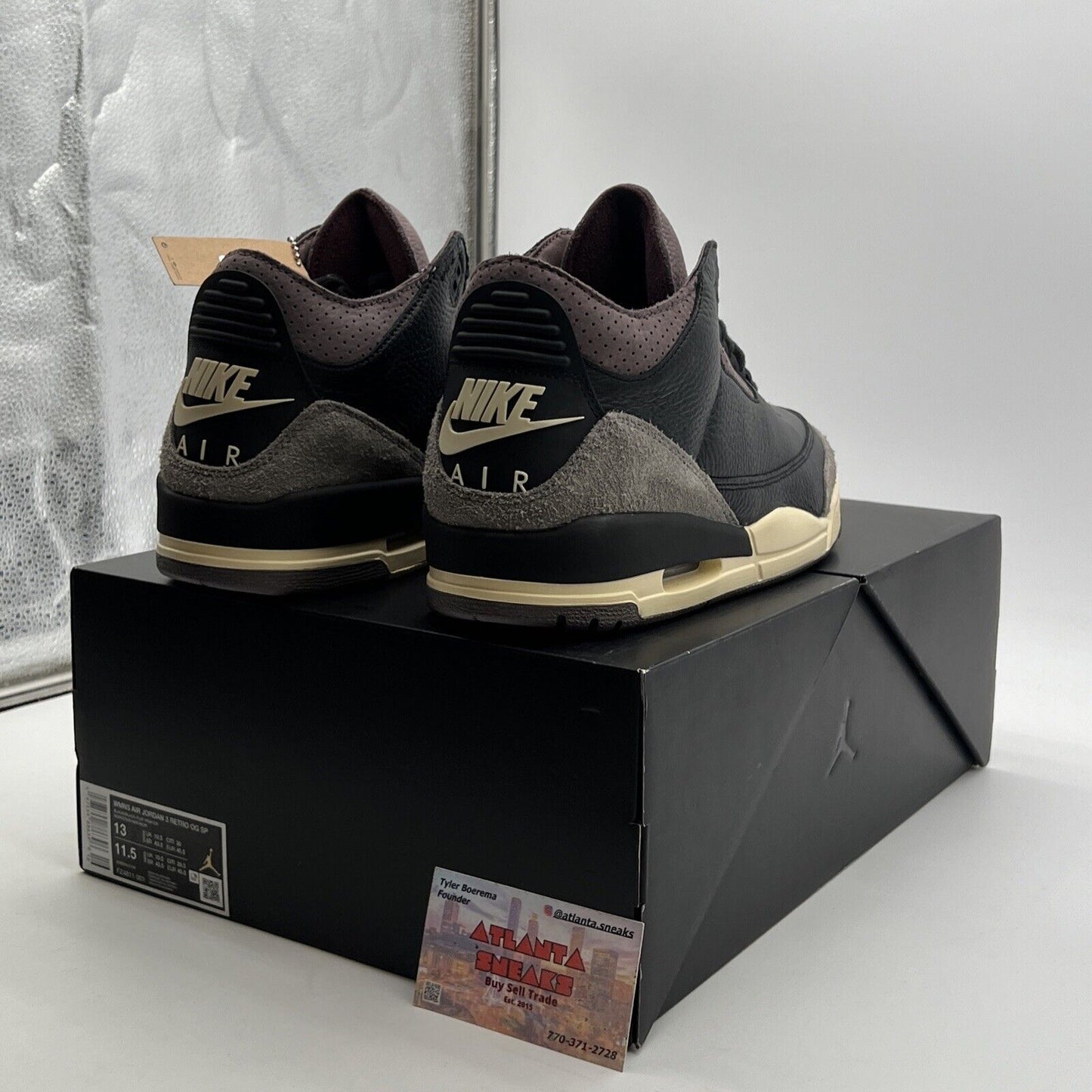 Size 13 - A Ma Maniére x Air Jordan 3 Retro While You Were Sleeping W FZ4811-001