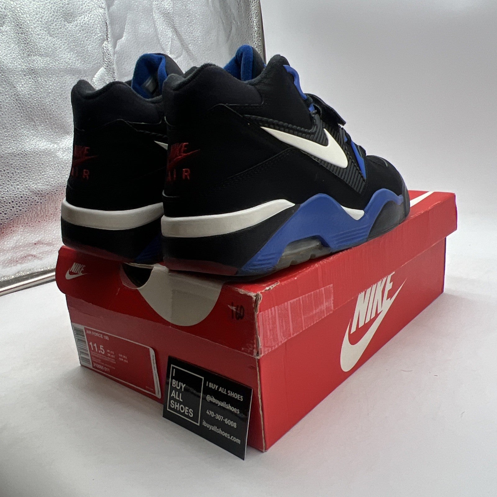 Size 11.5 - Nike Air Force 180 2016 Barkley (310095-011)
