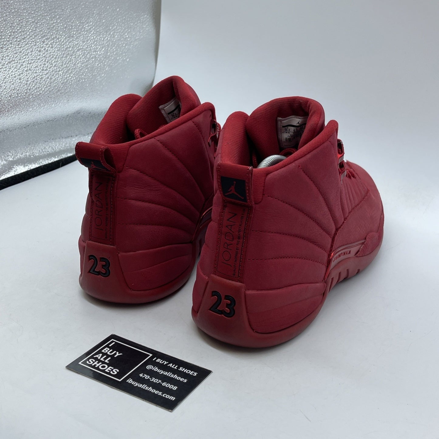 Size 10.5 - Air Jordan 12 Retro Gym Red Suede Leather (130690-601)