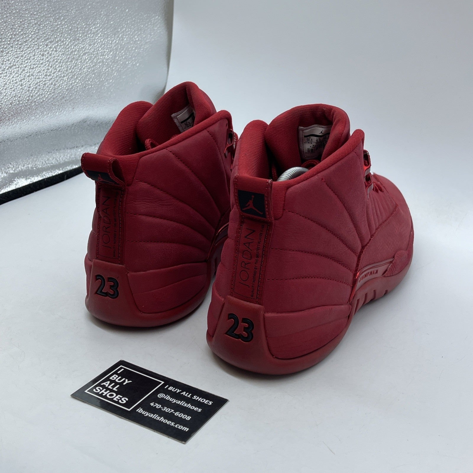 Size 10.5 - Air Jordan 12 Retro Gym Red Suede Leather (130690-601)