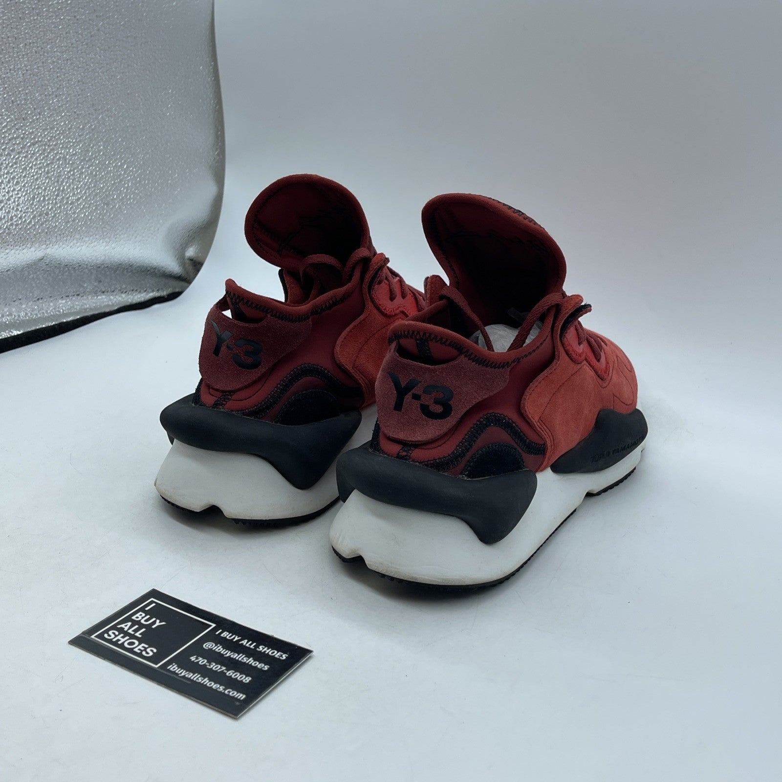 Size 9 - adidas Y-3 Kaiwa Lush Red (CG6981)