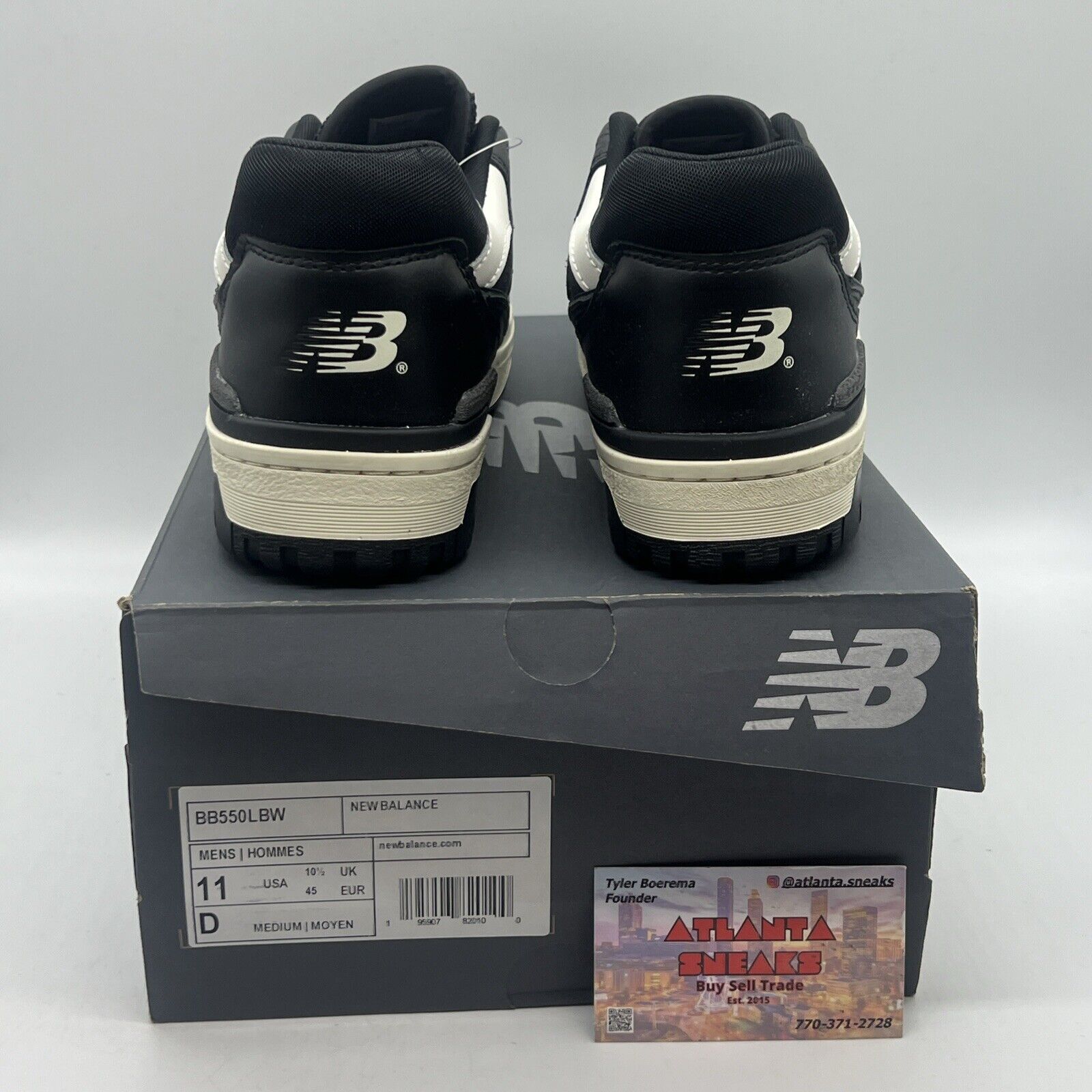 Size 11 - New Balance 550 Panda Brand New Og All