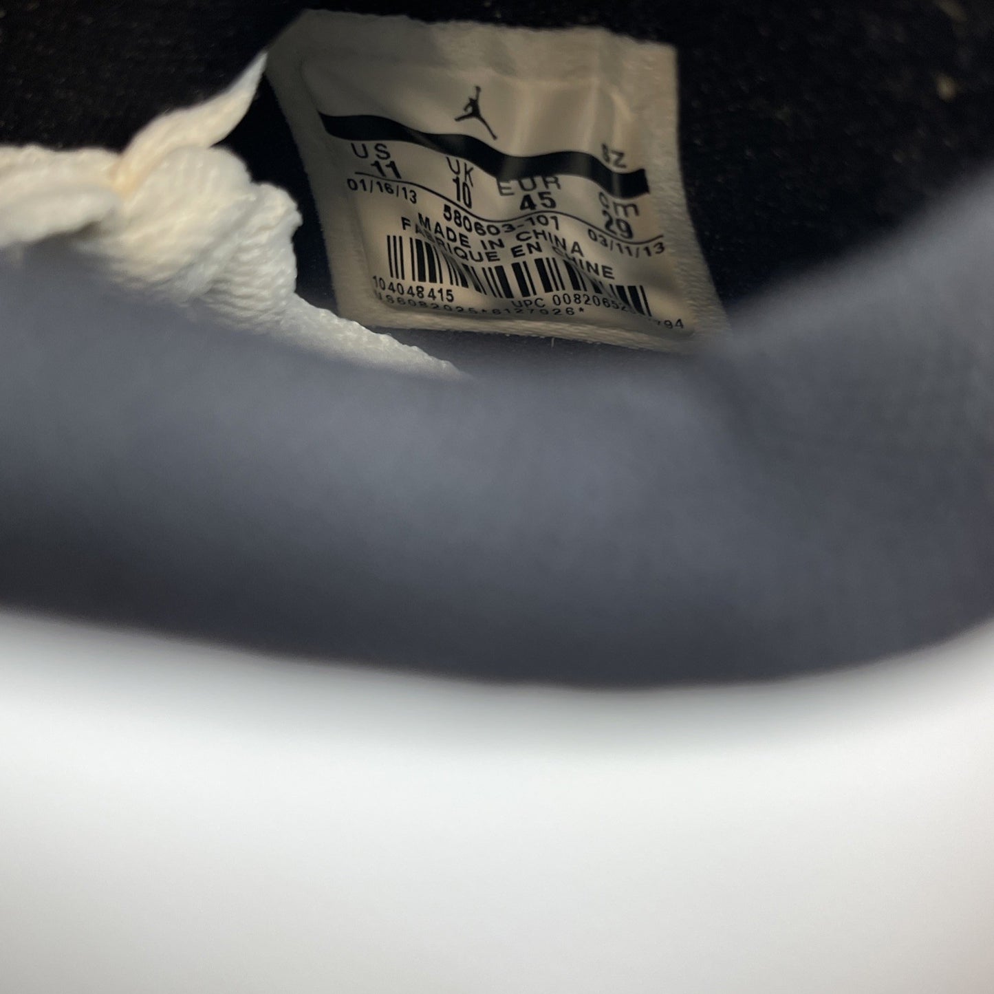 Size 11 - Jordan Son of Mars Low White Cement Suede Leather (580603-101)