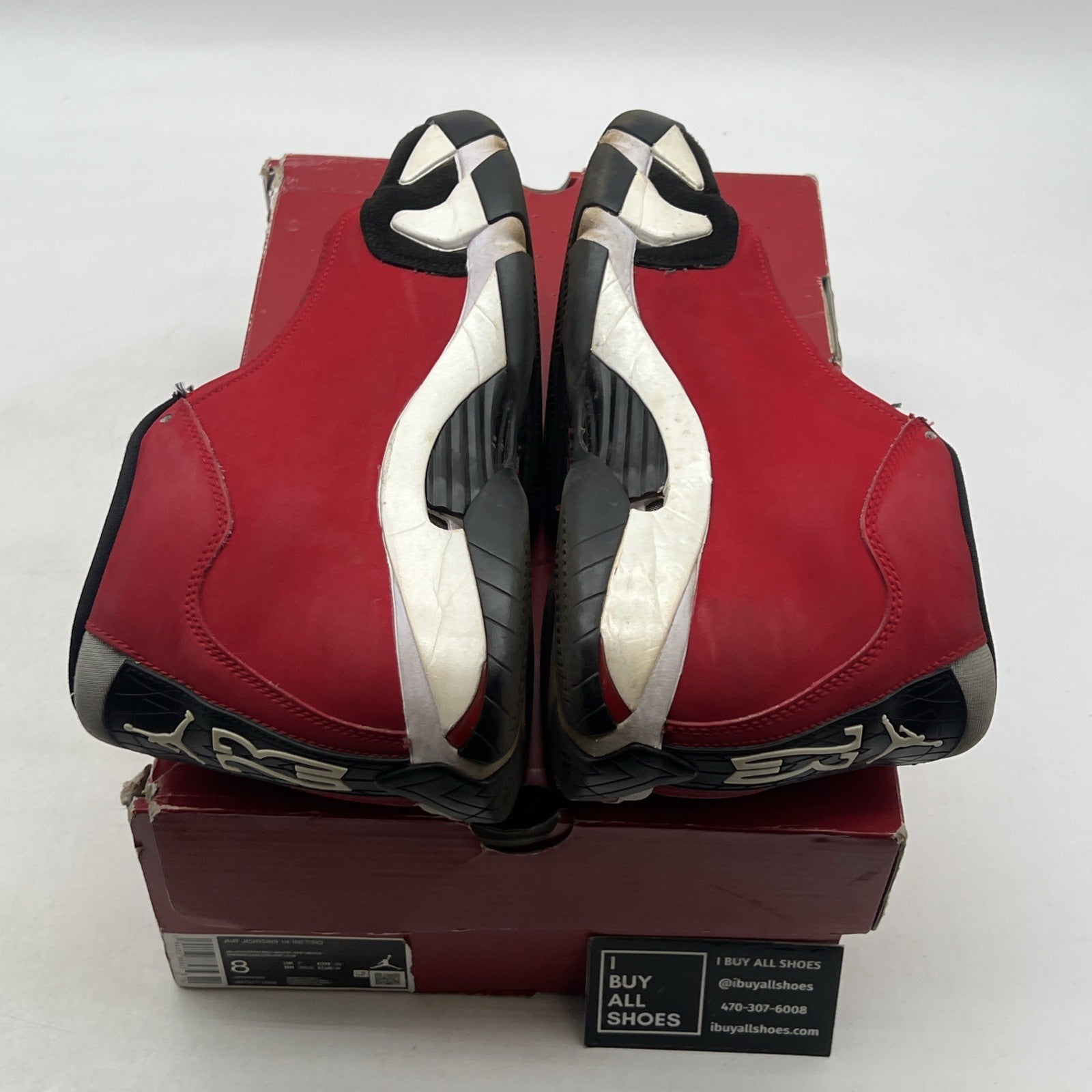 Size 8 - Air Jordan 14 Retro Gym Red (487471-006)