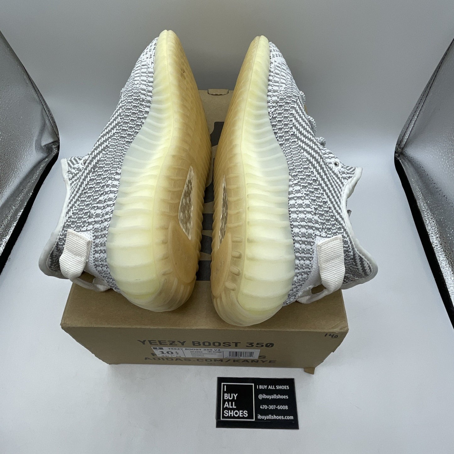Size 10.5 - adidas Yeezy Boost 350 V2 2018 Low Static Non-Reflective (EF2905)
