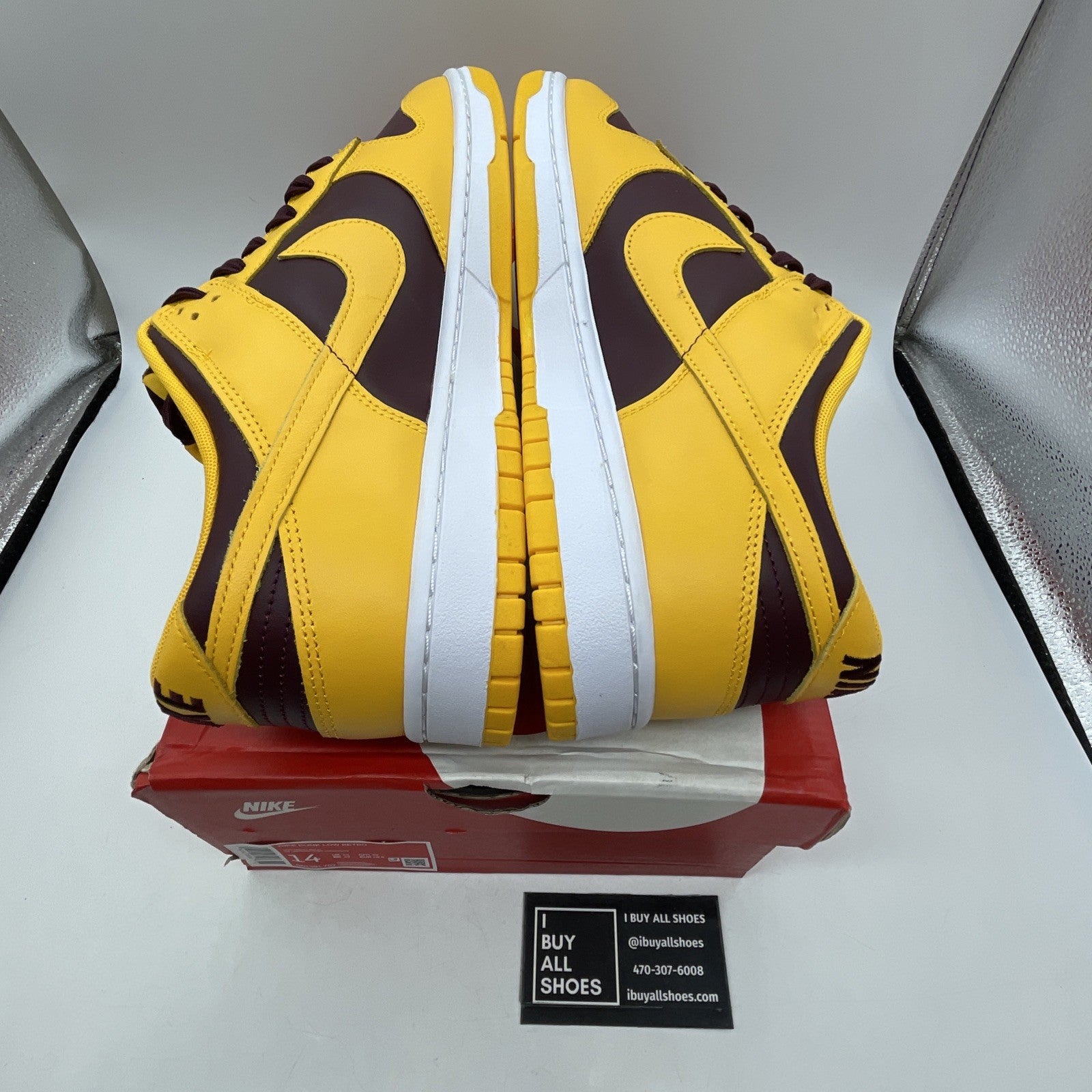 Size 14 - Nike Dunk Low Retro Arizona State Sun Devils 2022 (DD1391-702)