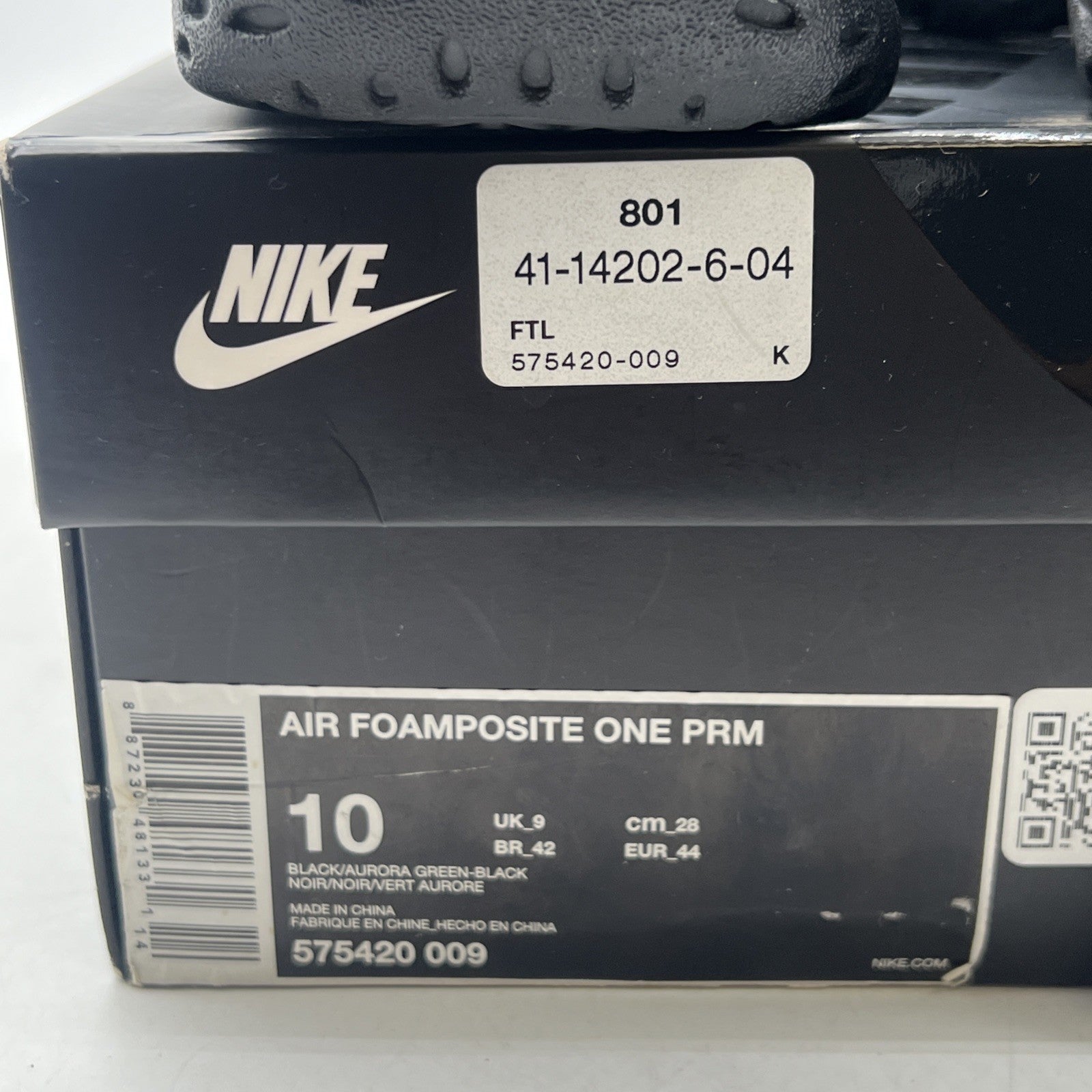 Size 10 - Nike Air Foamposite One Premium Abalone (575420-009)