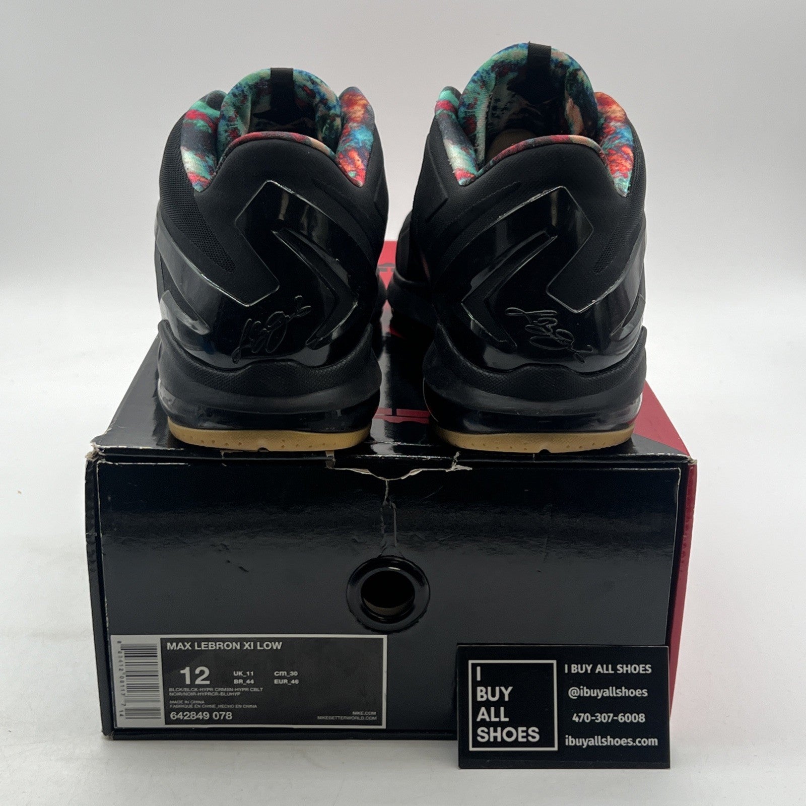 Size 12 - Nike Max LeBron 11 Low Gum (642849-078)