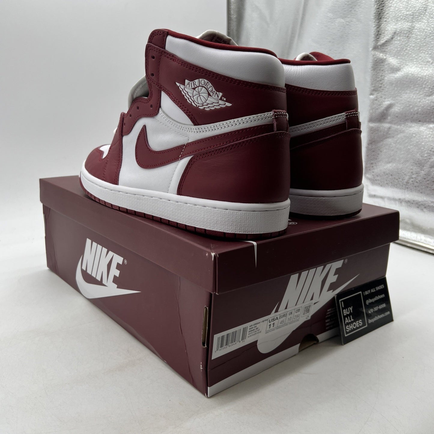 Size 11 - Air Jordan 1 Retro OG High Artisanal Red (DZ6485-160)