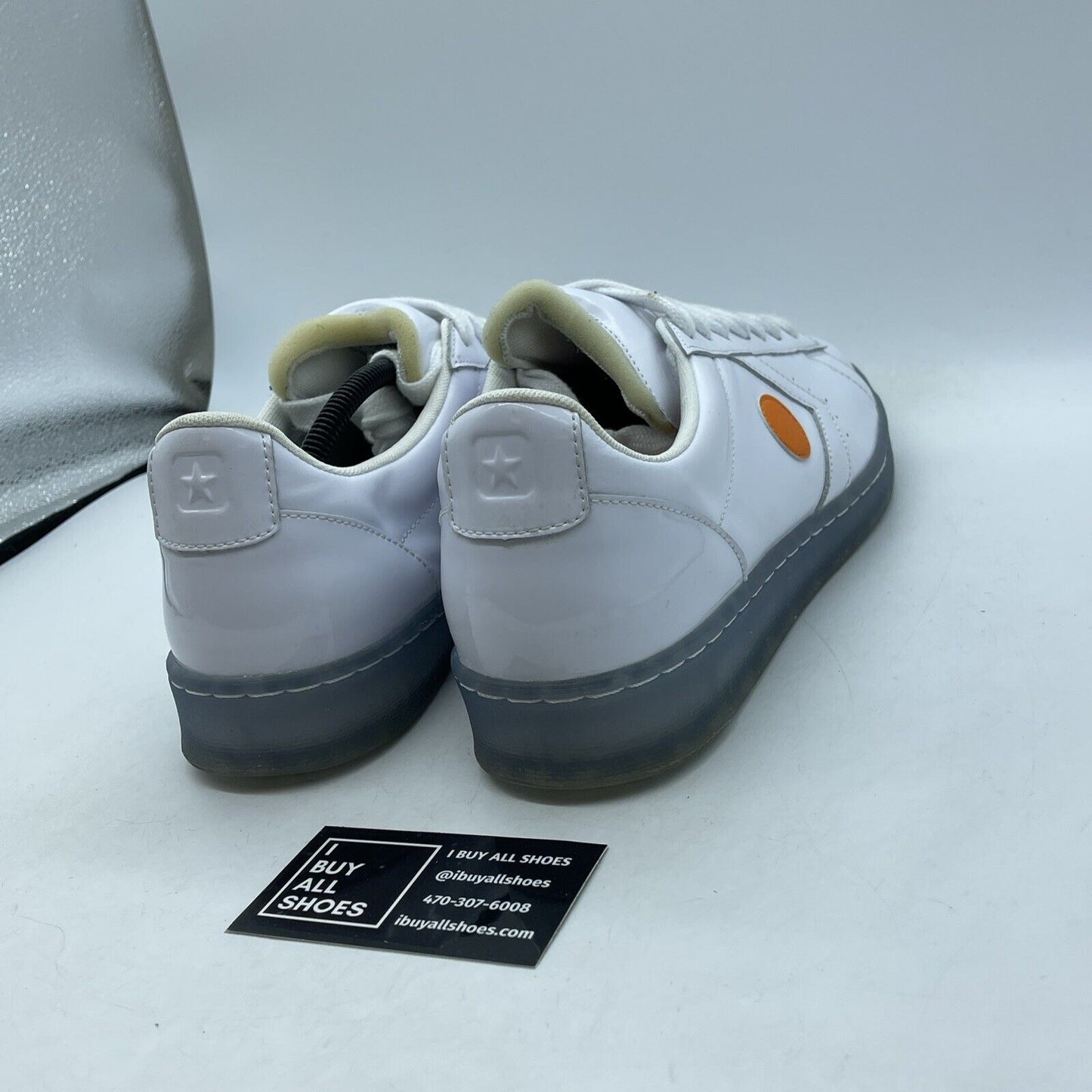 Size 13 - Converse Pro Leather Ox Rokit Low Top White (AH8145-002)