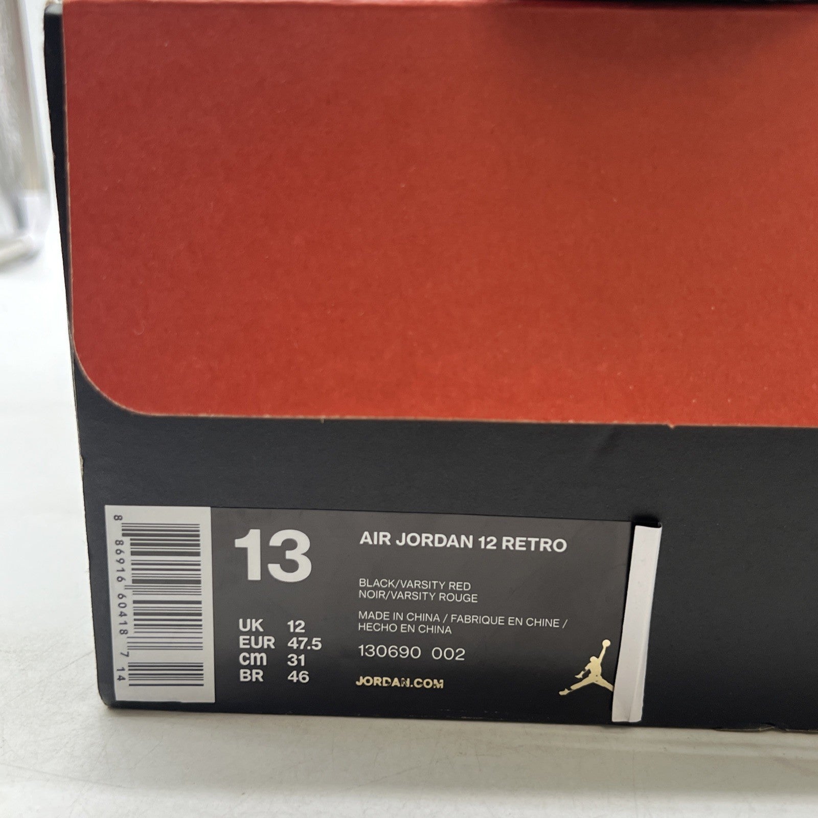 Size 13 - Air Jordan 12 Retro Mid Flu Game (130690-002)