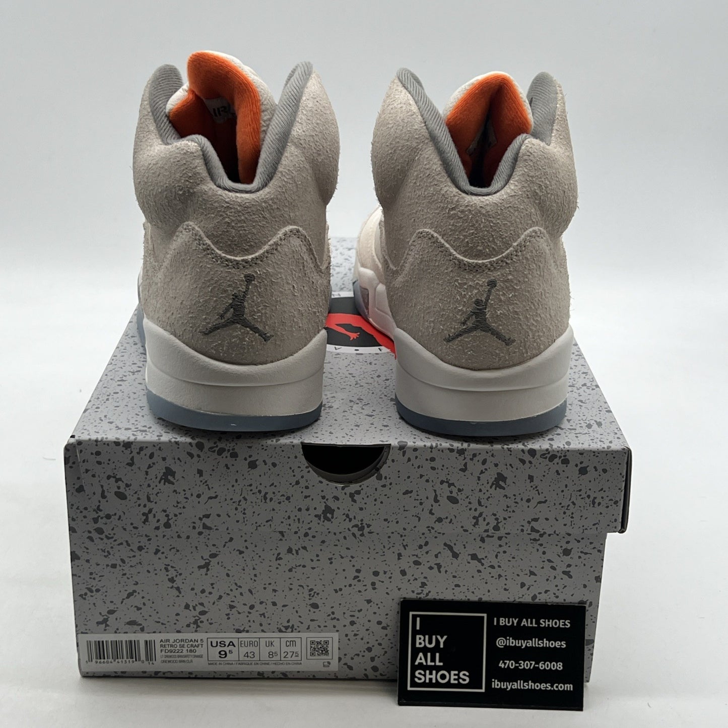 Size 9.5 - Air Jordan 5 Retro SE Craft Light Orewood Brown (FD9222-180)