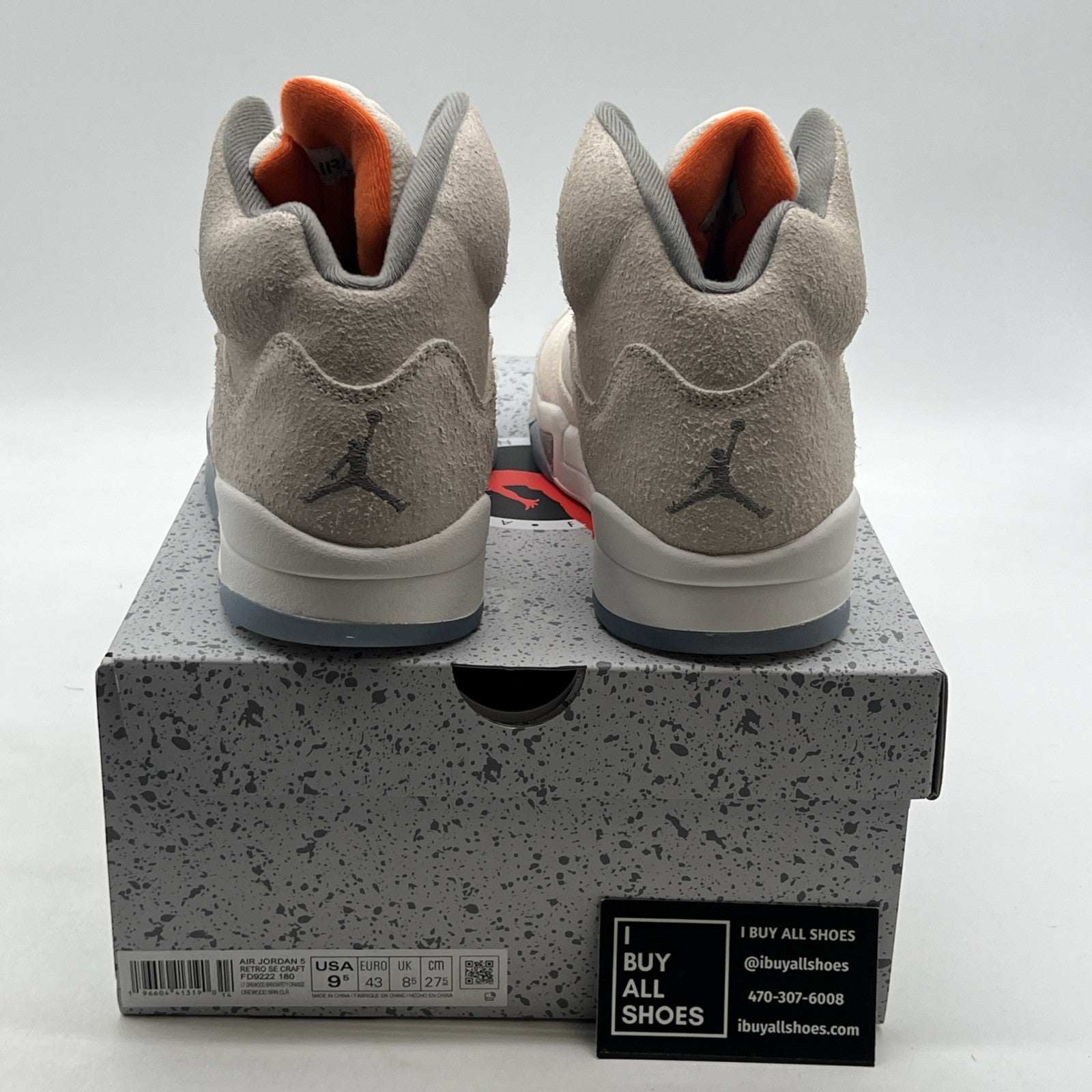 Size 9.5 - Air Jordan 5 Retro SE Craft Light Orewood Brown (FD9222-180)