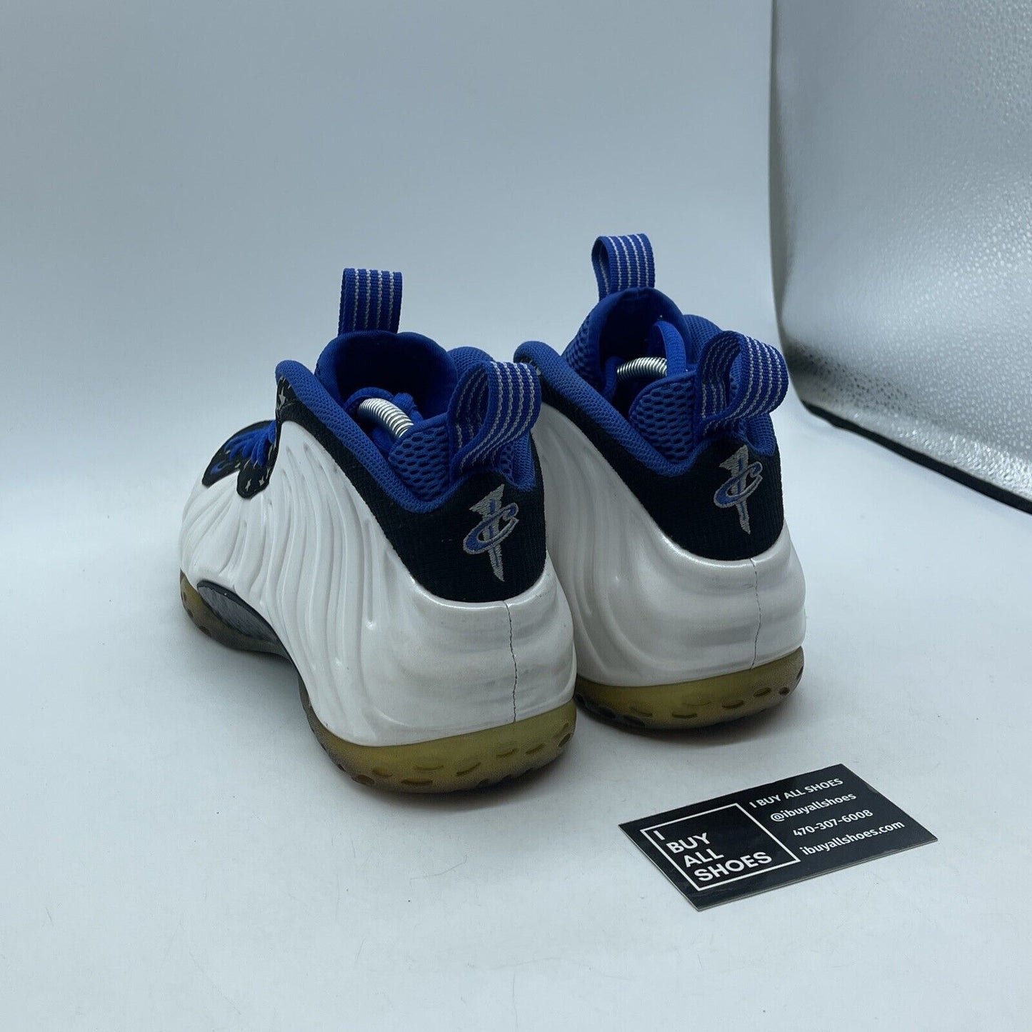 Size 8 - Nike Air Foamposite One Shooting Stars White Black (679085-101)