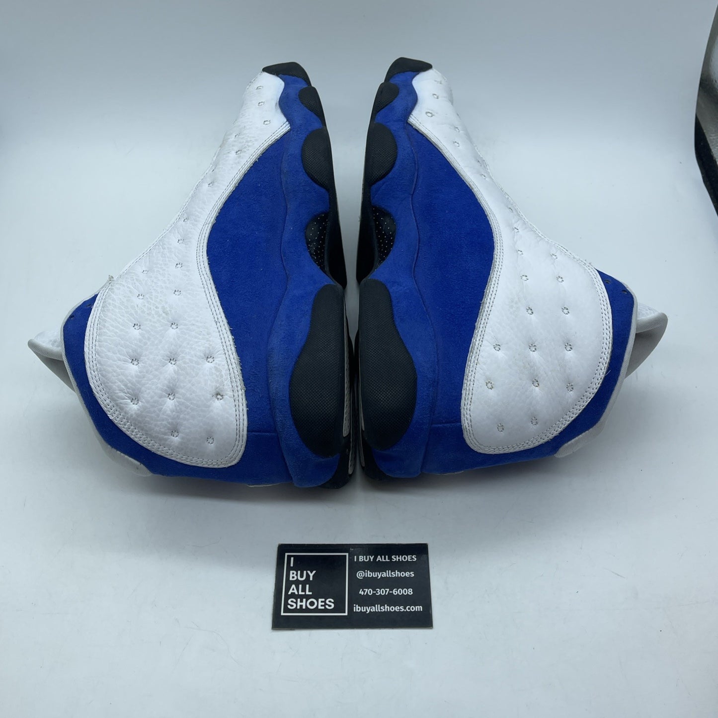 Size 12 - Air Jordan 13 Retro Hyper Royal Blue White Suede (414571-117)