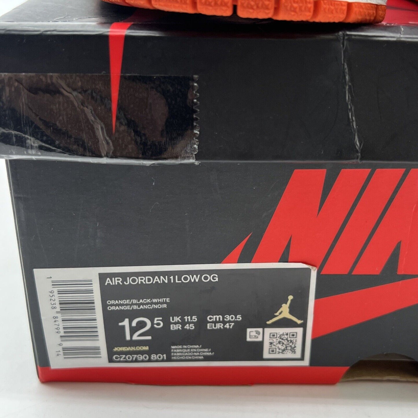 Size 12.5 - Air Jordan 1 Low OG Shattered Backboard Starfish (CZ0790-801)