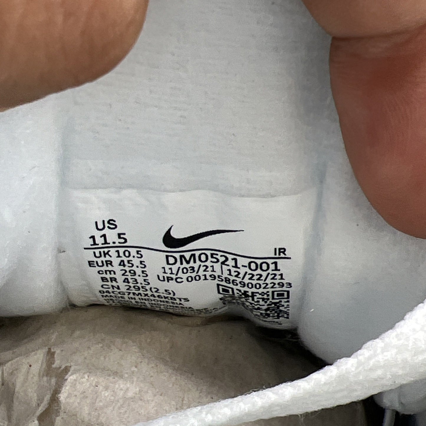Size 11.5 - Nike Air Trainer 1 Photon Dust (DM0521-001)