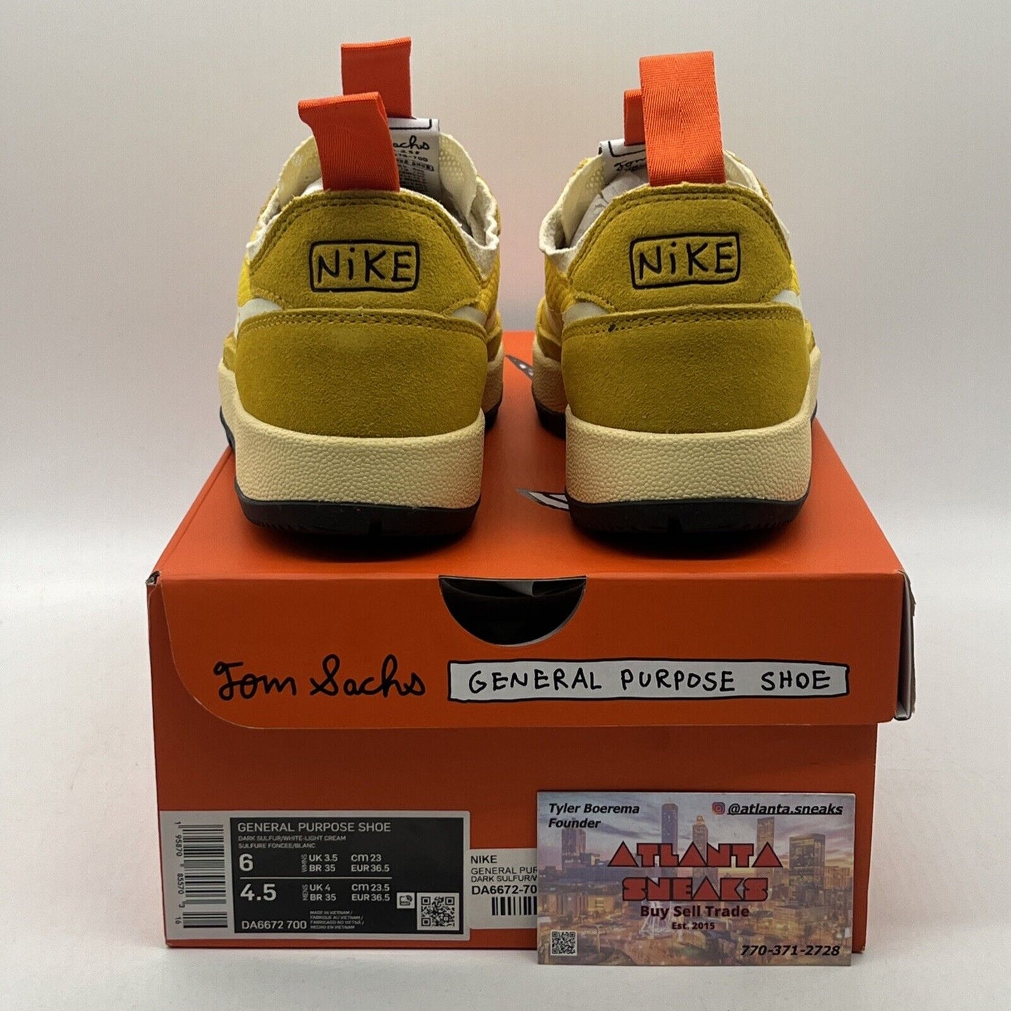 Size 6 - NikeCraft General Purpose Shoe x Tom Sachs Low Archive W (DA6672-700)