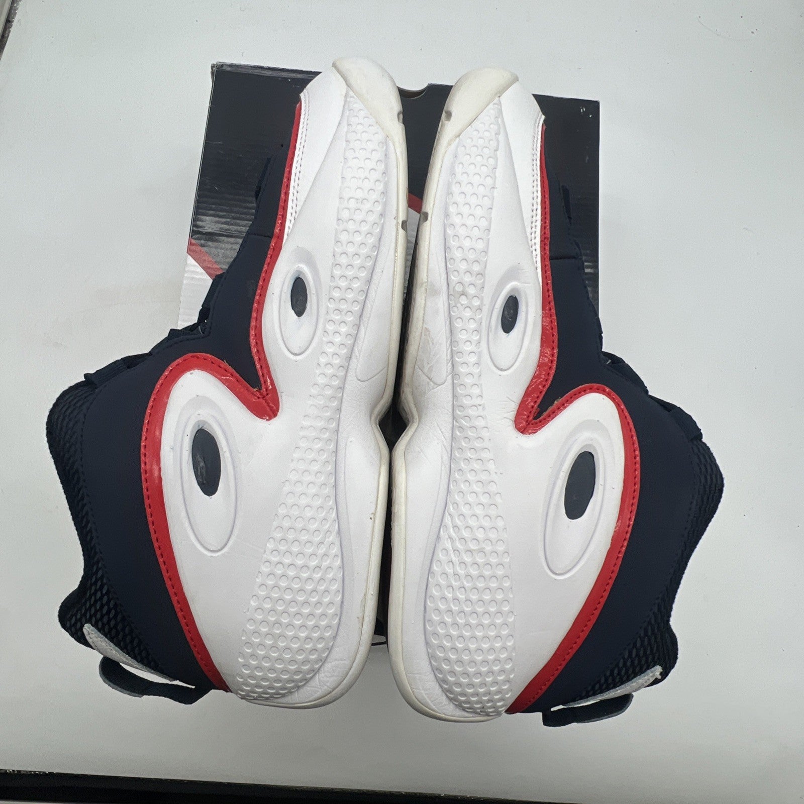Size 13 - Fila 1997 Grant Hill 3 Navy Blue Detroit Pistons (1VB90113-127)