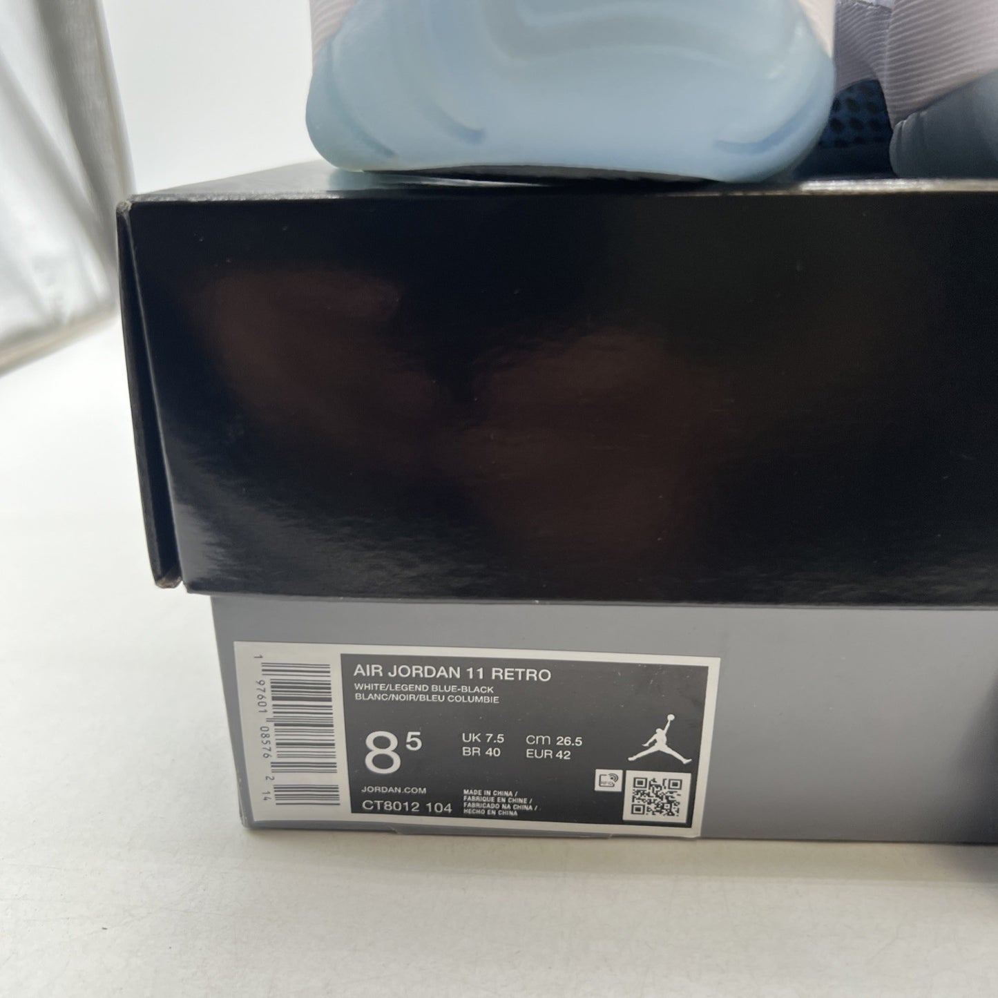 Size 8.5 - Air Jordan 11 Retro 2024 Legend Blue / Columbia (CT8012-104)