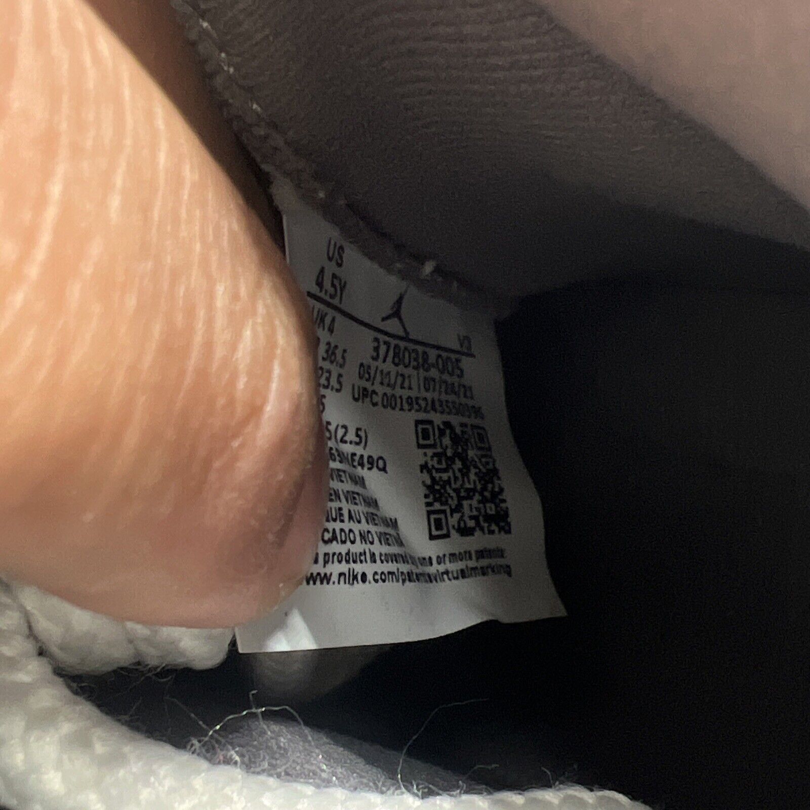 Size 4.5 - Air Jordan 11 Retro High Cool Grey (CT8012-005)