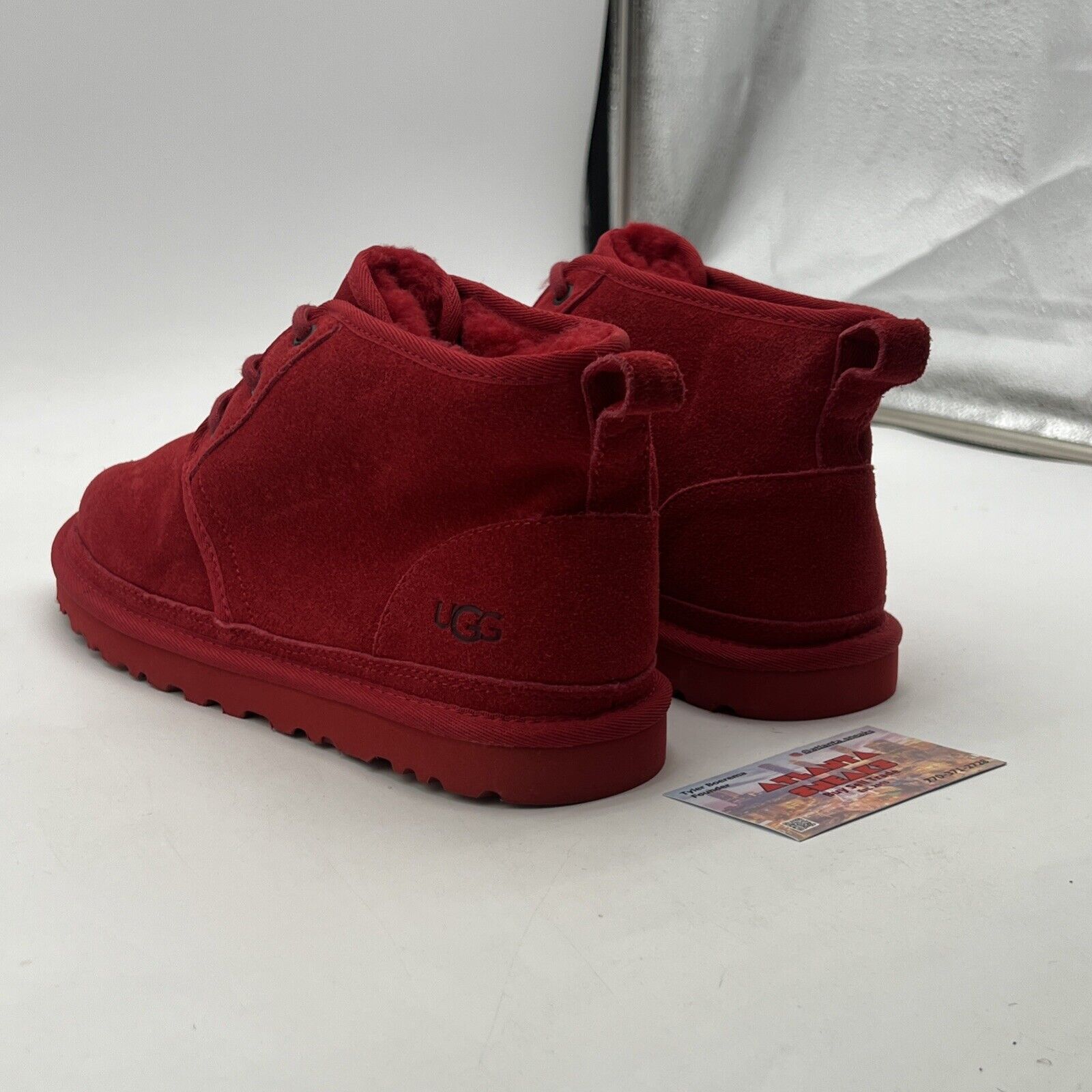 Size 9 - Women’s UGG® Neumel Chukka Boot Samba Red