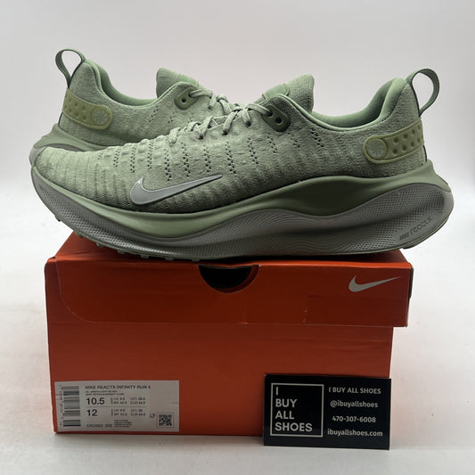 Size 10.5 - Nike ReactX Infinity Run 4 Oil Green (DR2665-300)