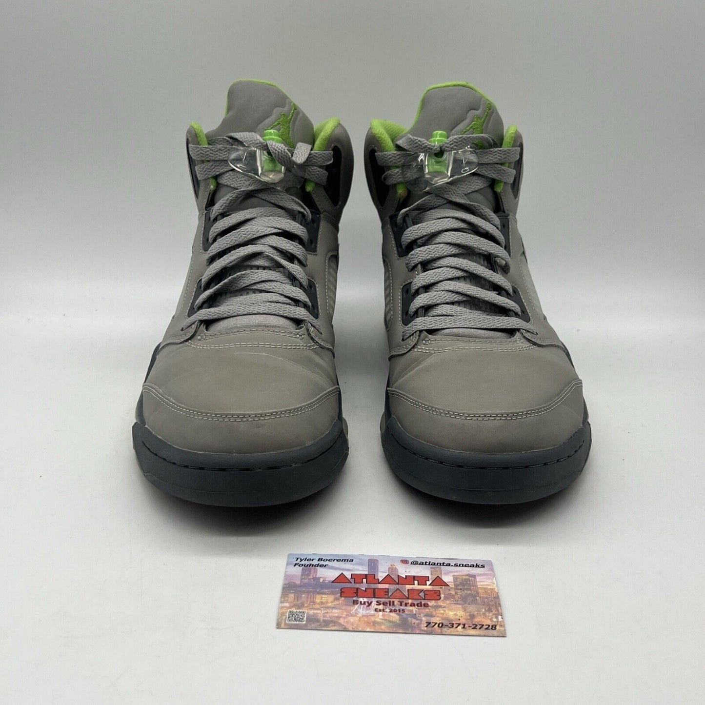 Size 11 - Jordan 5 Retro Green Bean Grey Green Icey