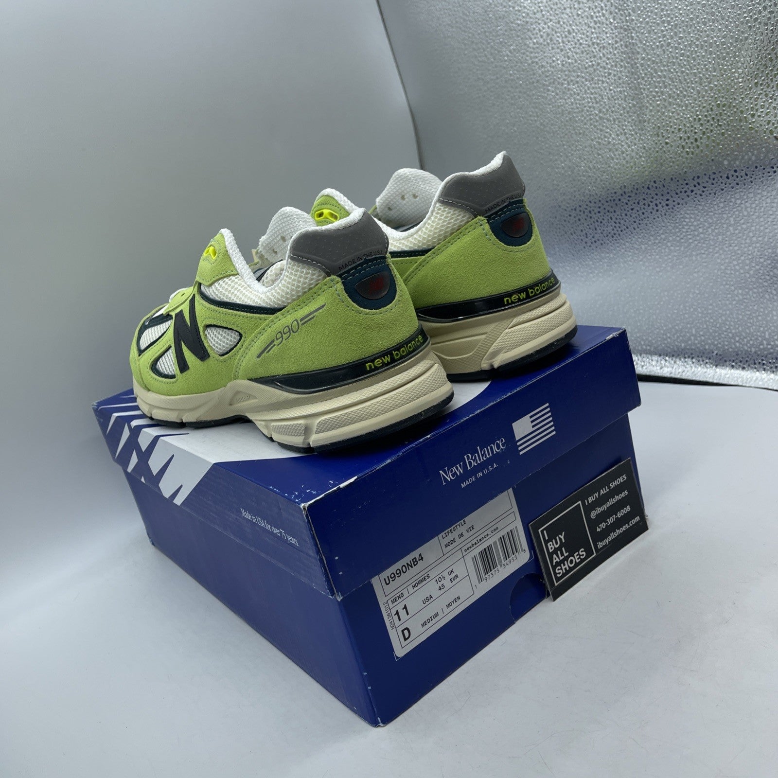Size 11 - New Balance 990V4 Hi-Lite (U99ONB4)