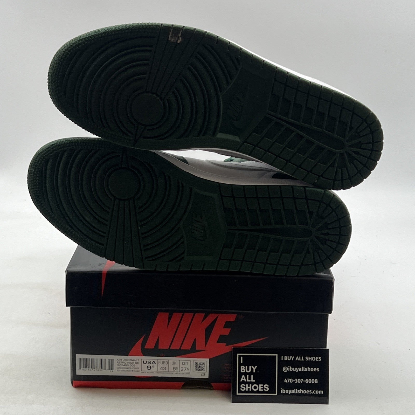 Size 9.5 - Air Jordan 1 Retro OG High Gorge Green (DZ5485-303)