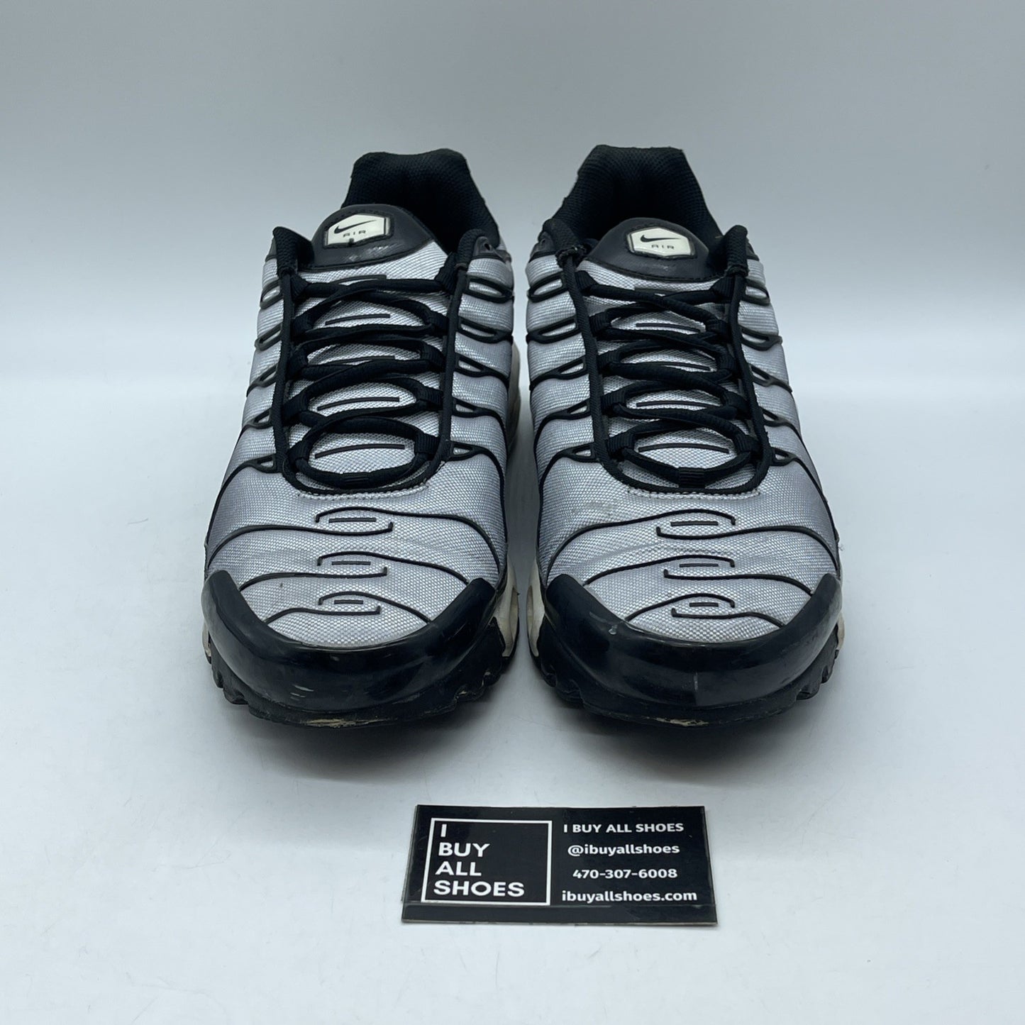 Size 12 - Nike Air Max Plus Wolf Grey Black (604133-076)