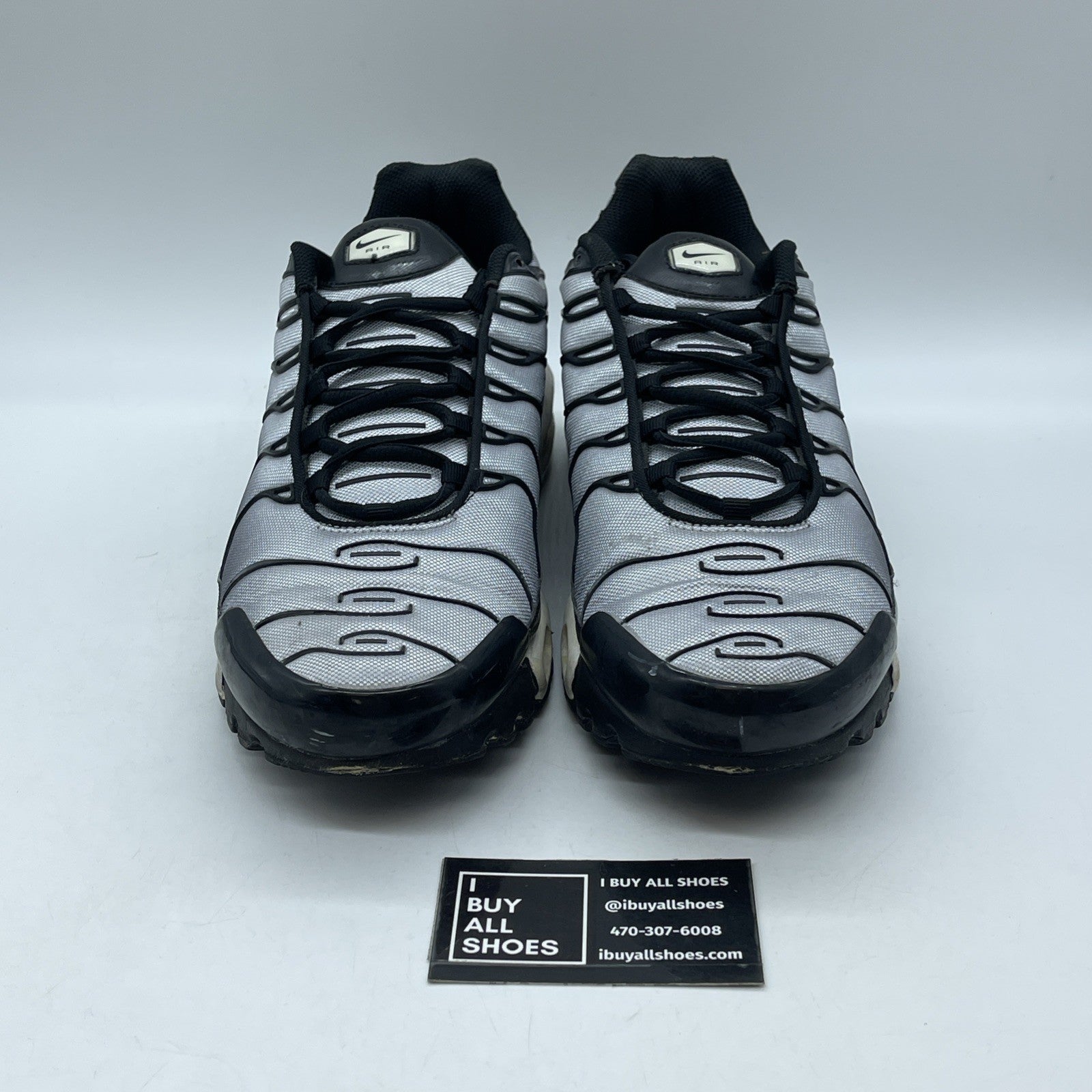 Size 12 - Nike Air Max Plus Wolf Grey Black (604133-076)