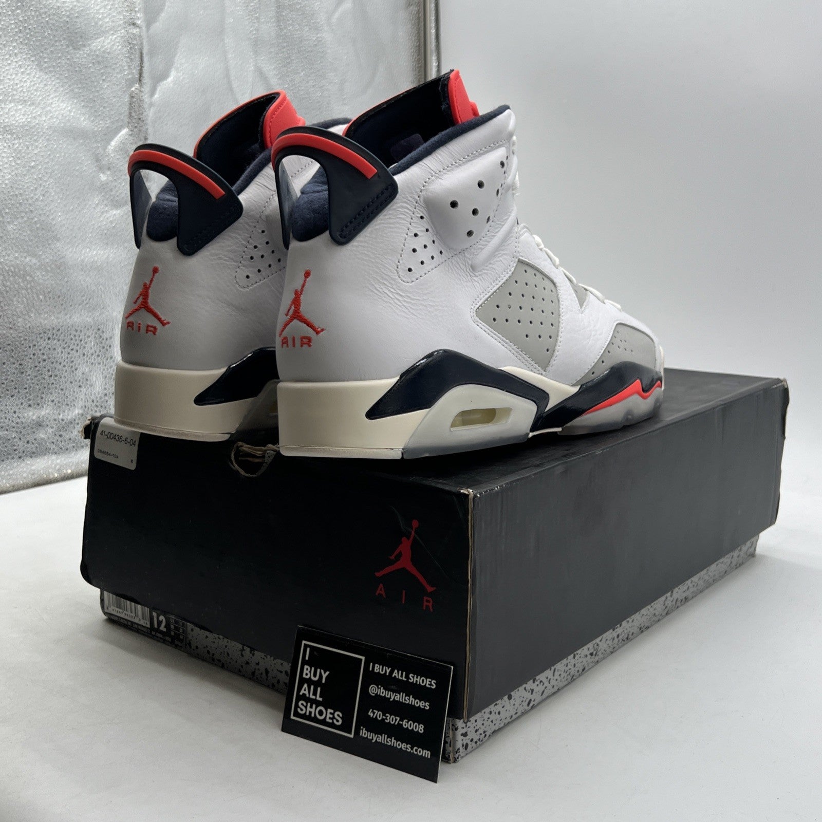Size 12 - Air Jordan 6 Retro Tinker (384664-104)
