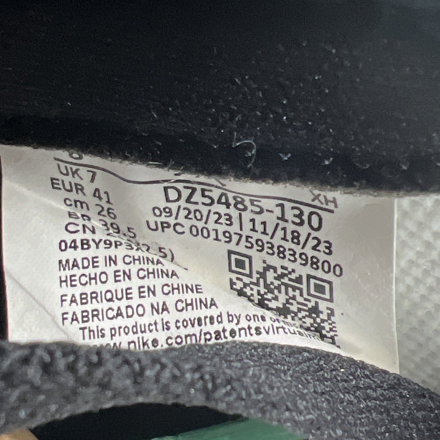 Size 8 - Air Jordan 1 Retro OG High Green Glow (DZ5485-130)