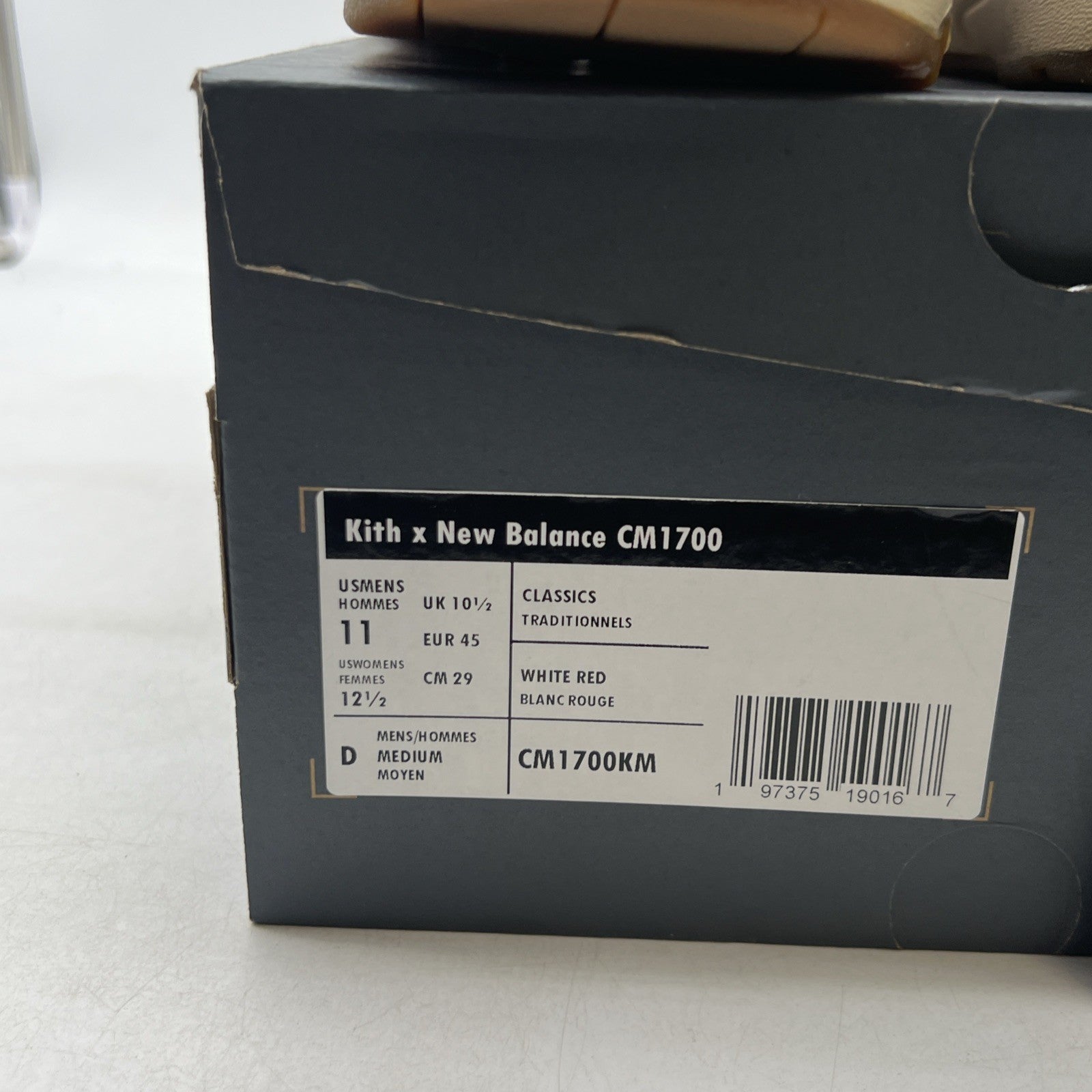Size 11 - Kith x New Balance 1700 Canada Pack - Marshmallow (CM1700KM)