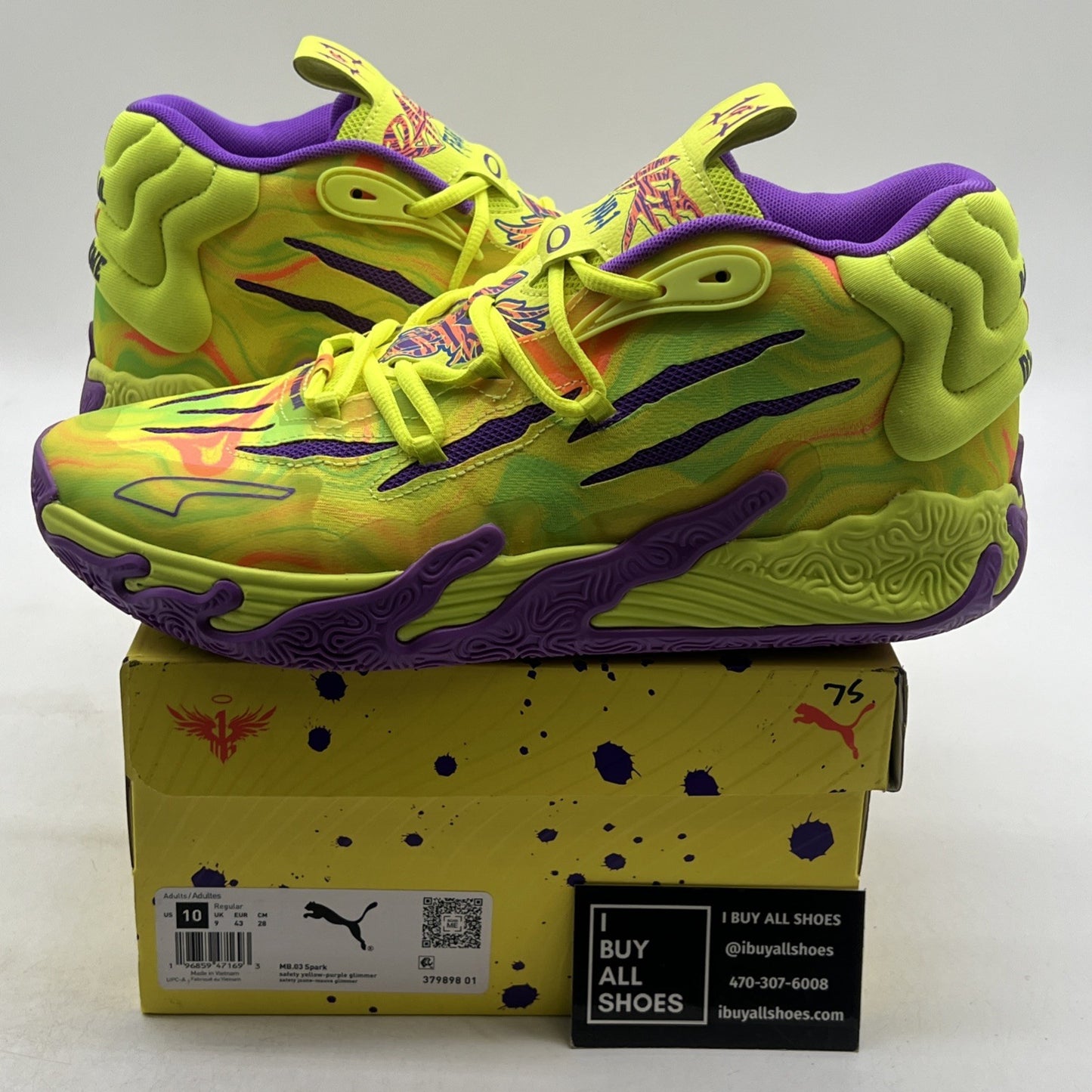 Size 10 - PUMA MB.03 Spark - (379898-01)