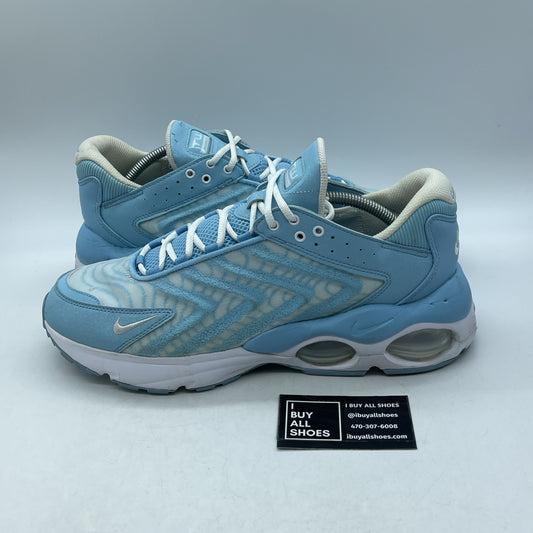 Size 12 - Nike Air Max TW Ocean Bliss Blue White Leather Suede (FD0733-442)