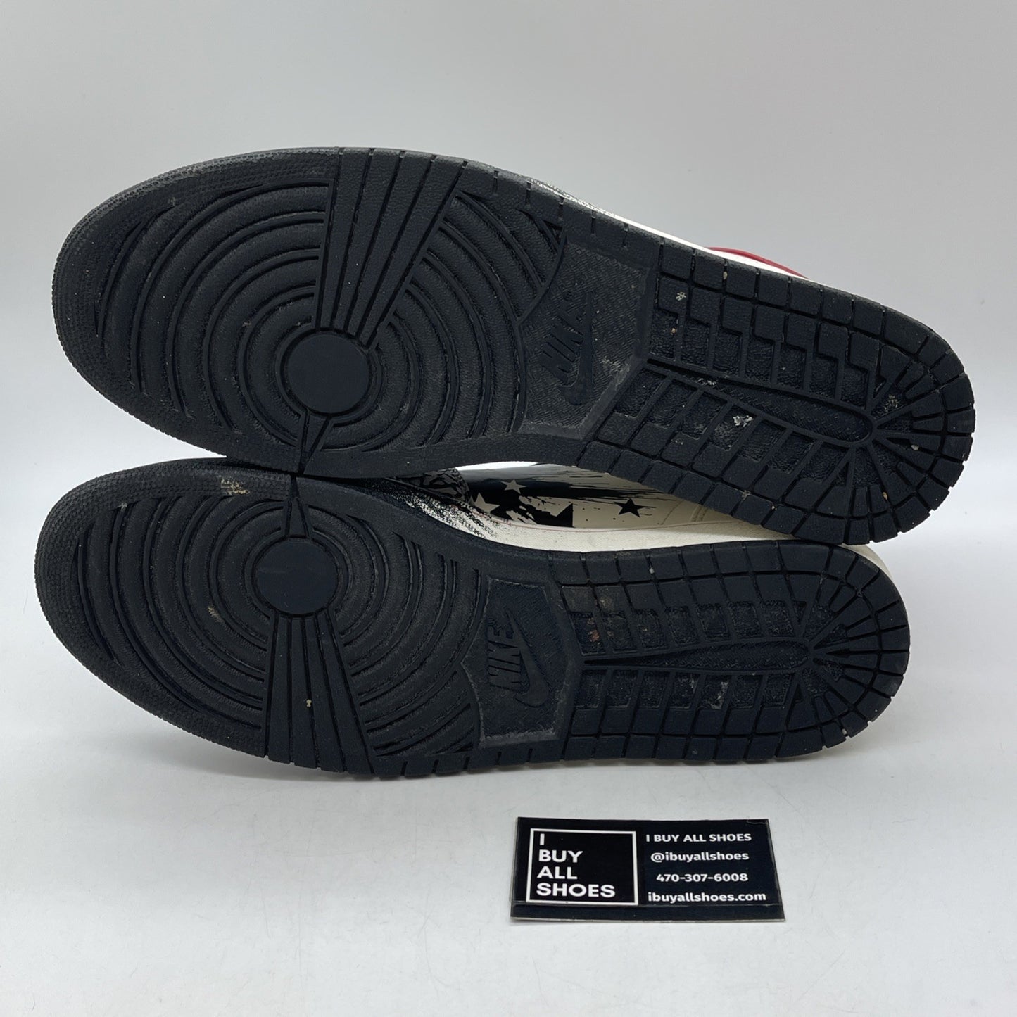 Size 13 - Dave White x Air Jordan 1 Retro High Wings Of The Future (464803-001)