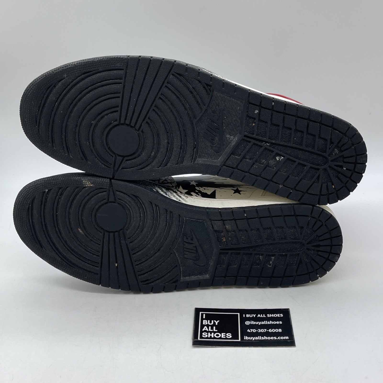 Size 13 - Dave White x Air Jordan 1 Retro High Wings Of The Future (464803-001)