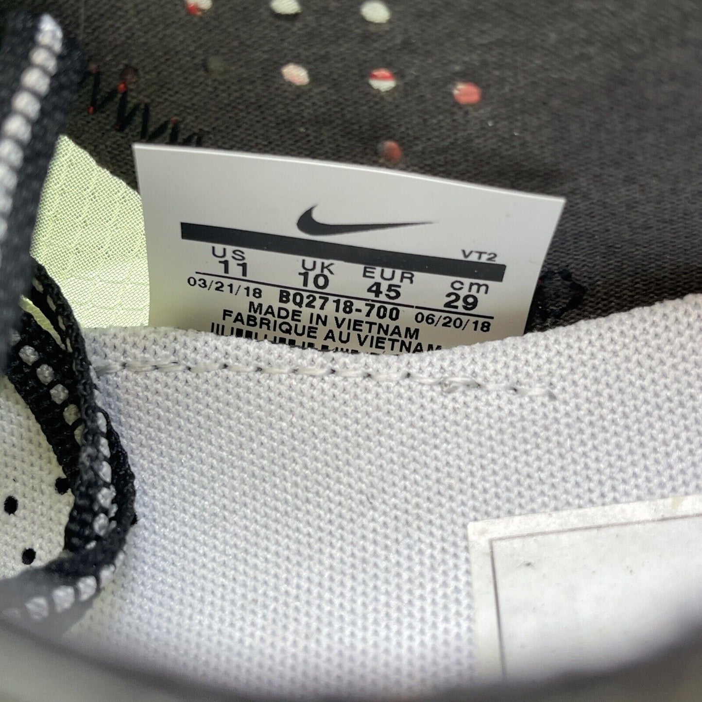 Size 10 - Nike Undercover x React Element 87 Volt Grey Suede Leather (BQ2718-700