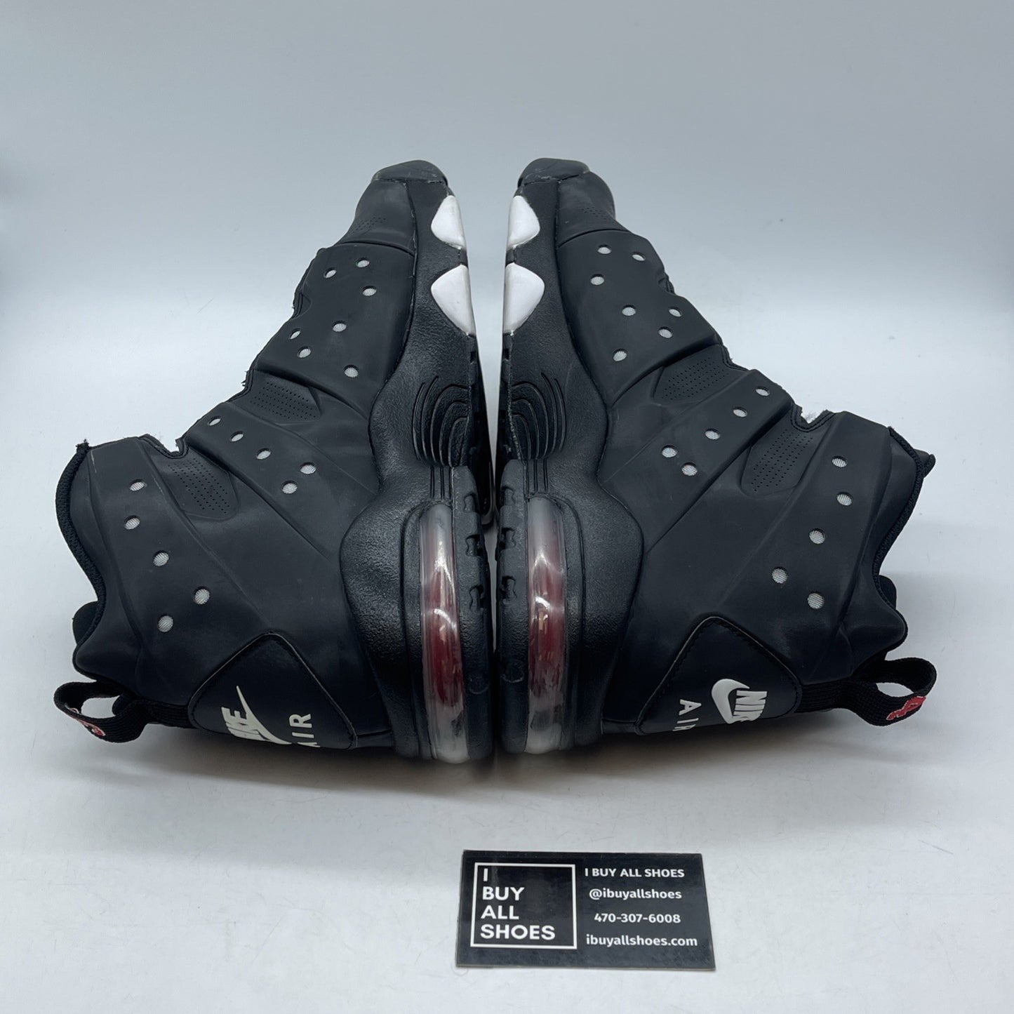Size 13 - Nike Air Max Barkley Black Suede Leather (488119-061)
