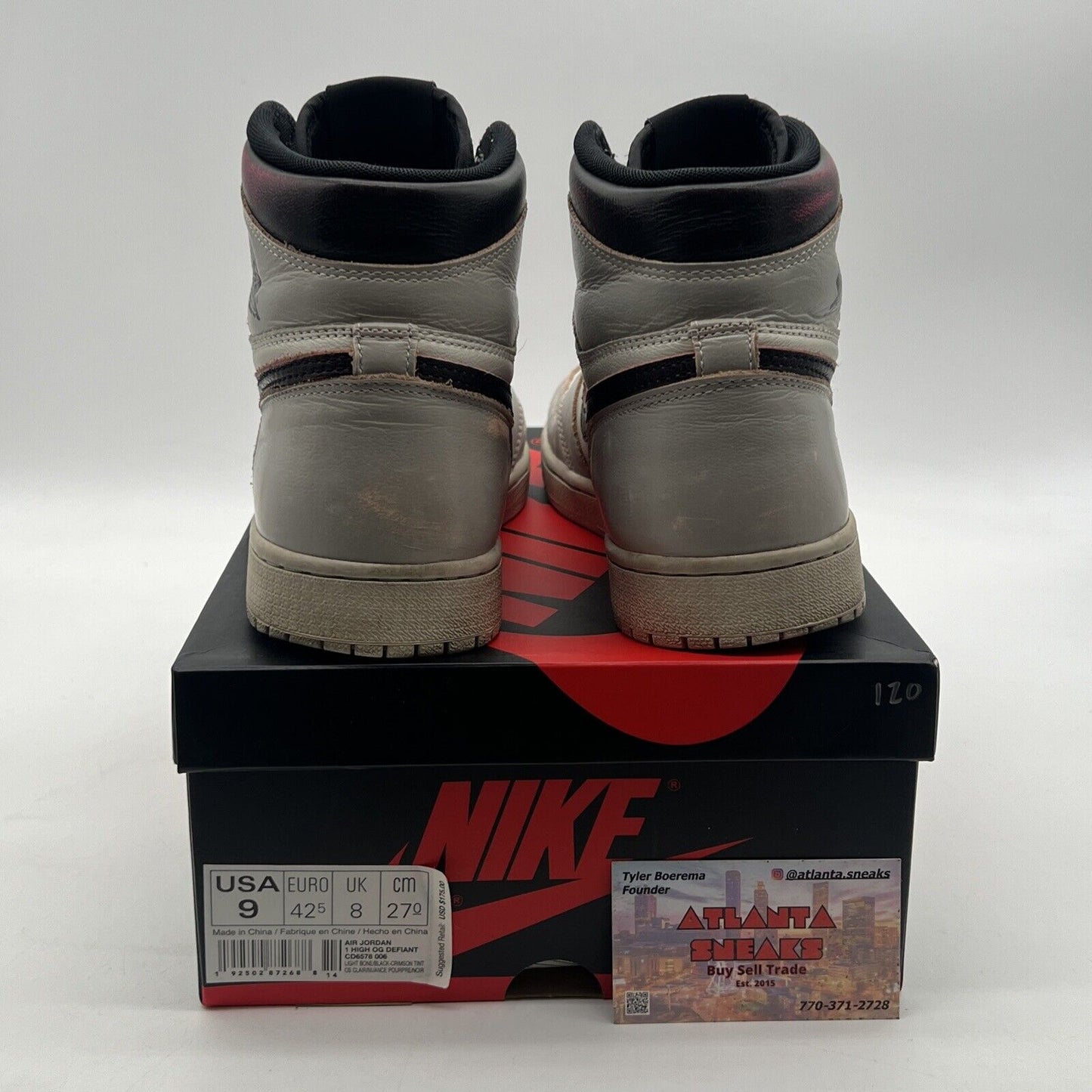 Size 9 - Air Jordan 1 Retro SB High NYC to Paris (CD6579-006)