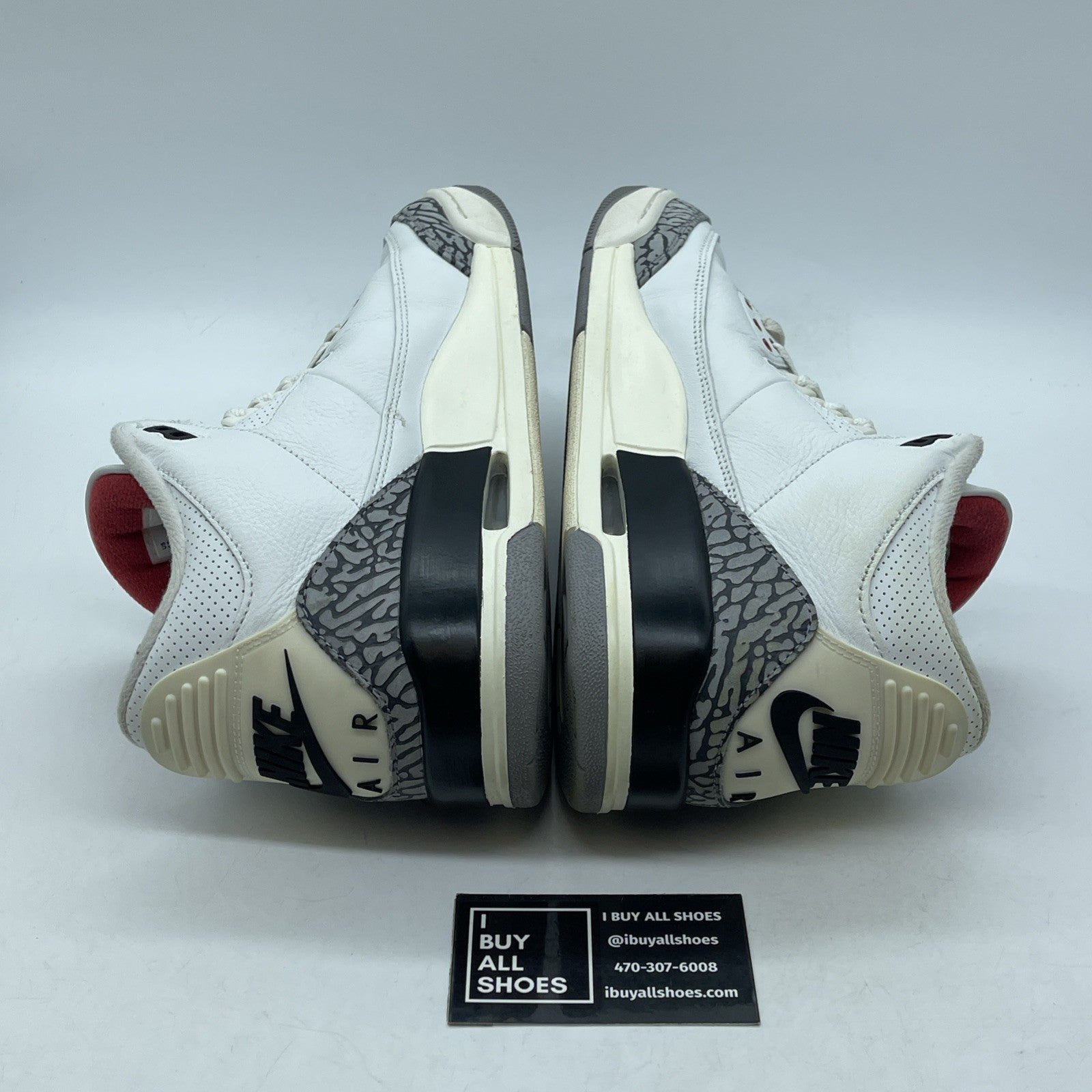 Size 10 - Jordan 3 Retro Mid White Cement Reimagined Leather Suede (DN3707-100)