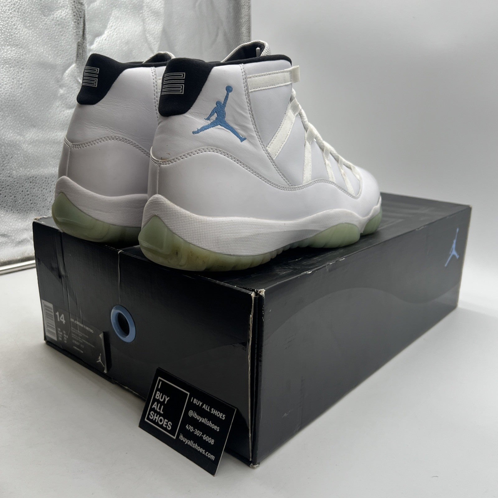 Size 14 - Air Jordan 11 Retro High Legend Blue (378037-117)