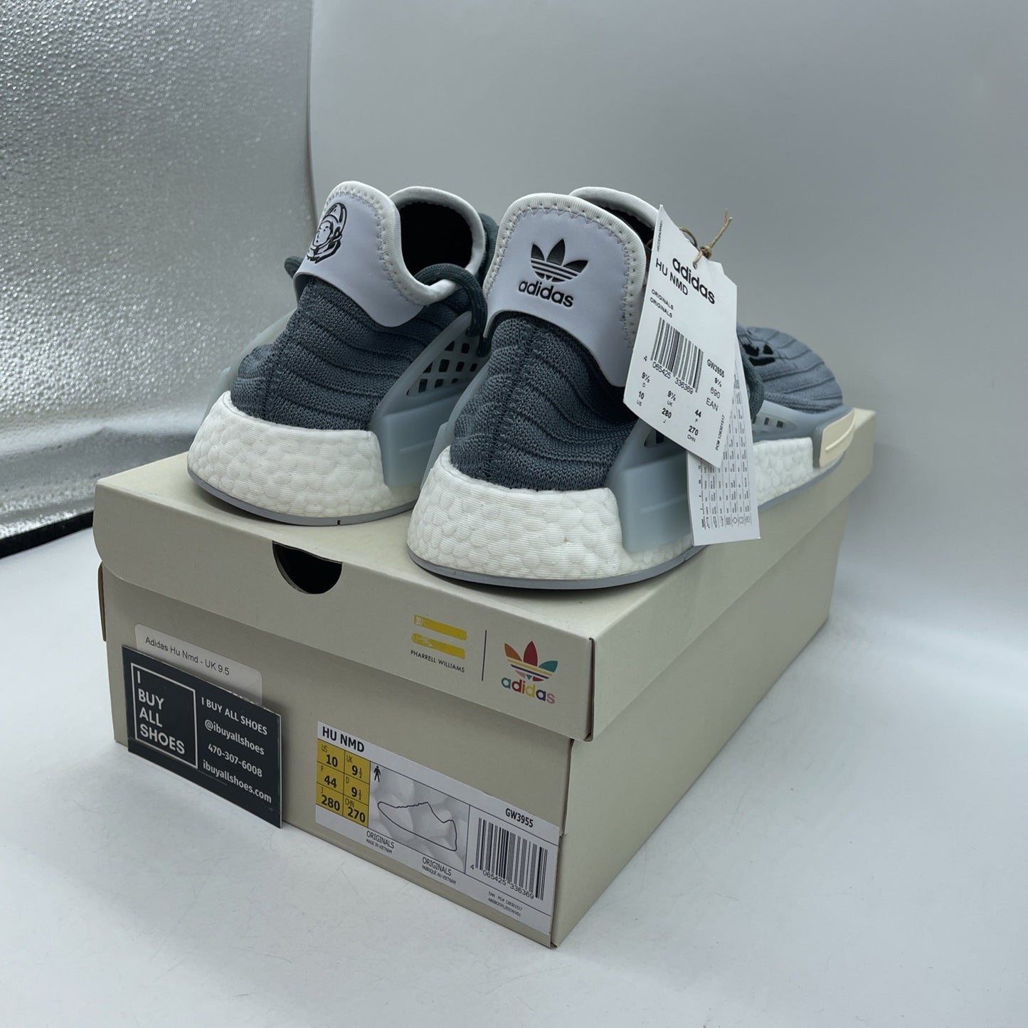Size 10 - adidas BBC Ice Cream x Pharrell x NMD Human Race Astronaut (GW3955)