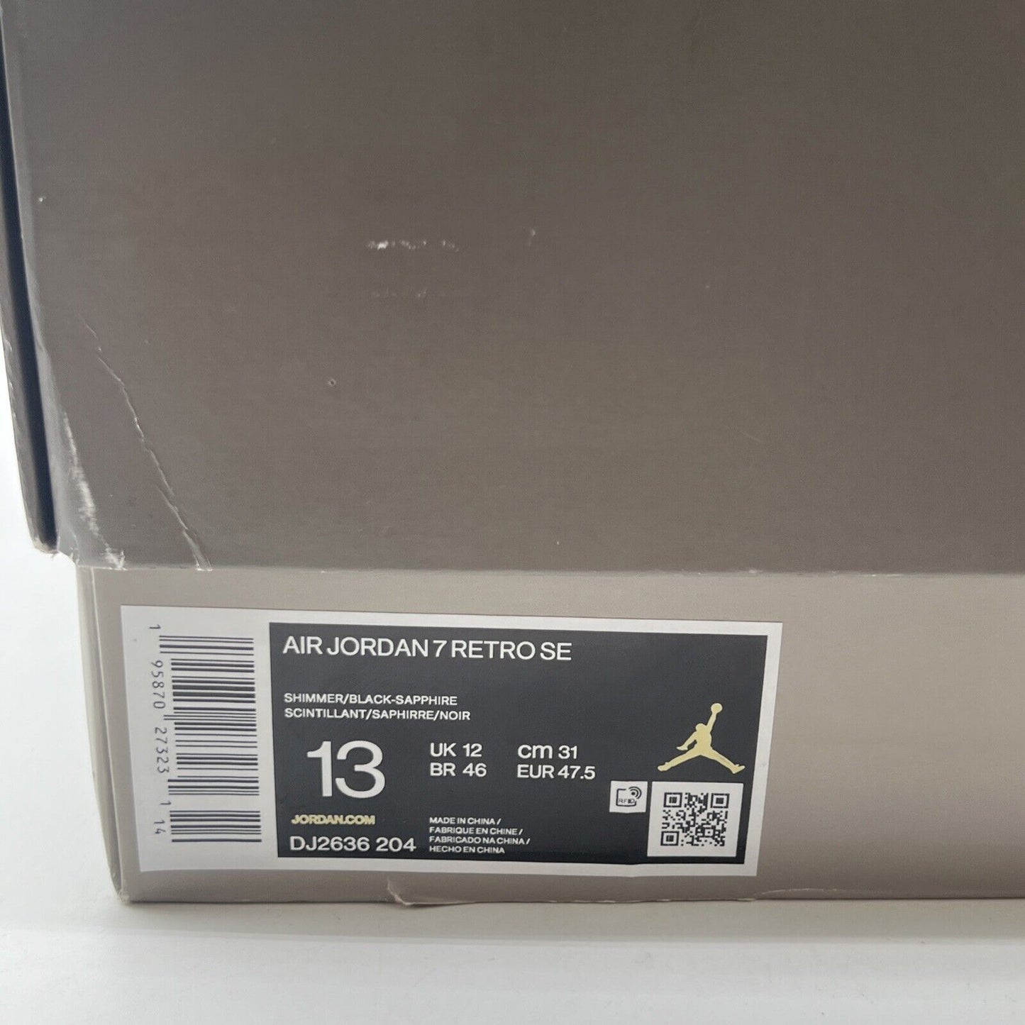 Size 13 - Air Jordan 7 Retro SE Sapphire (DJ2636-204)
