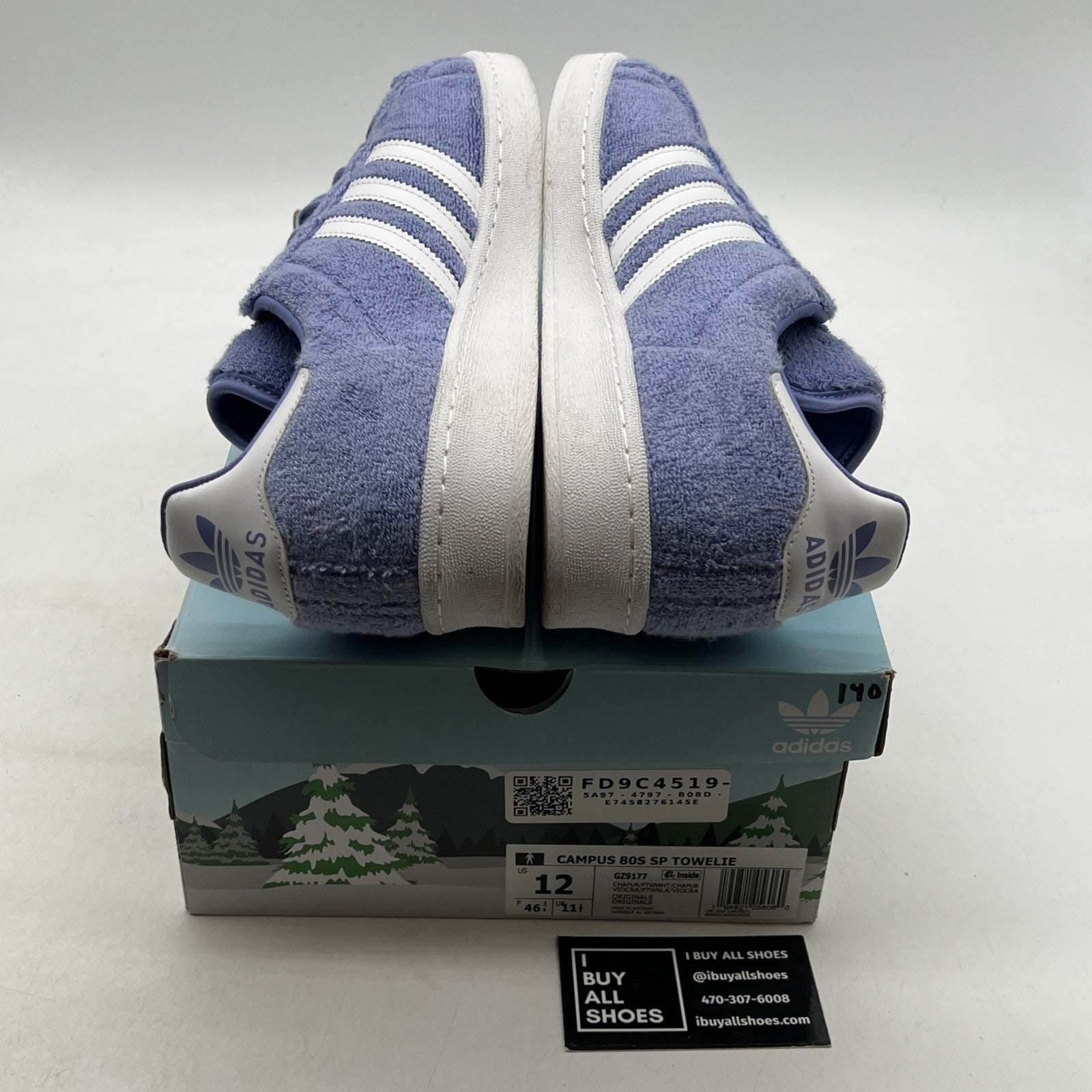 Size 12 - adidas Campus 80 x South Park Low Towelie (GZ9177)